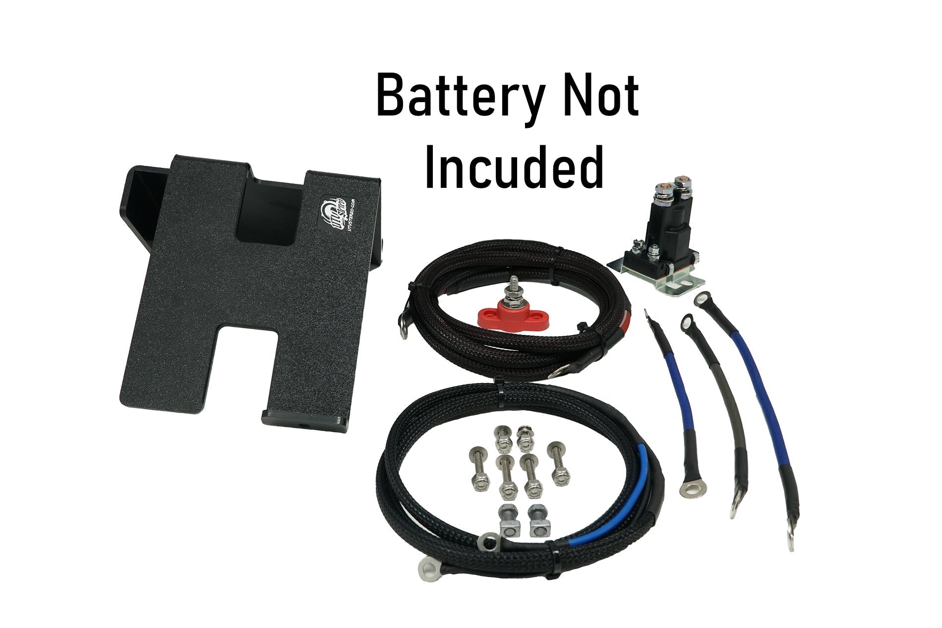Photo of Can-Am X3 2nd Battery Kit (Wire Kit & Battery Mount Only) by UTV Stereo - Premium Batteries for UTVs / Side by Sides