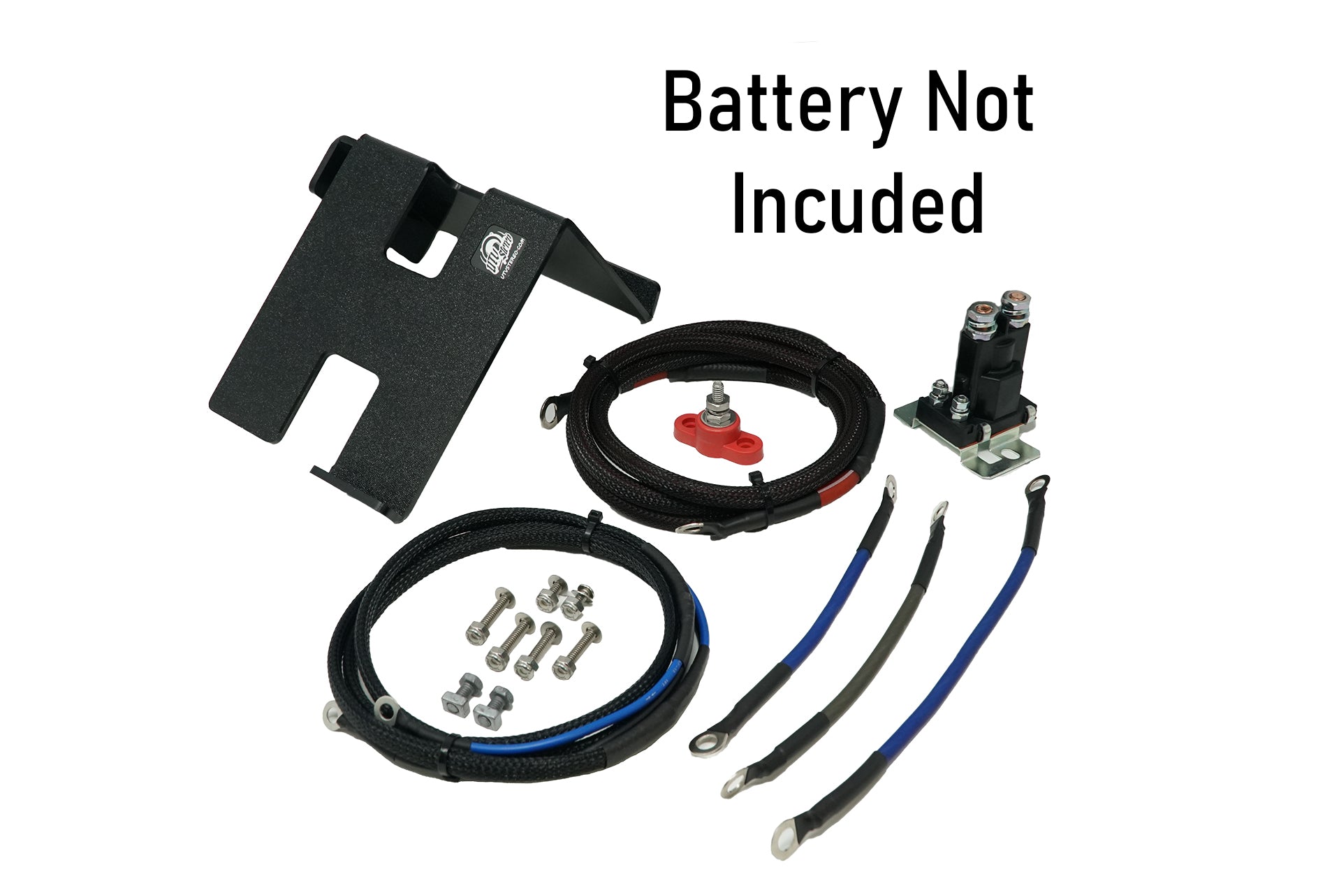 Photo of Can-Am X3 2nd Battery Kit (Wire Kit & Battery Mount Only) by UTV Stereo - Premium Batteries for UTVs / Side by Sides