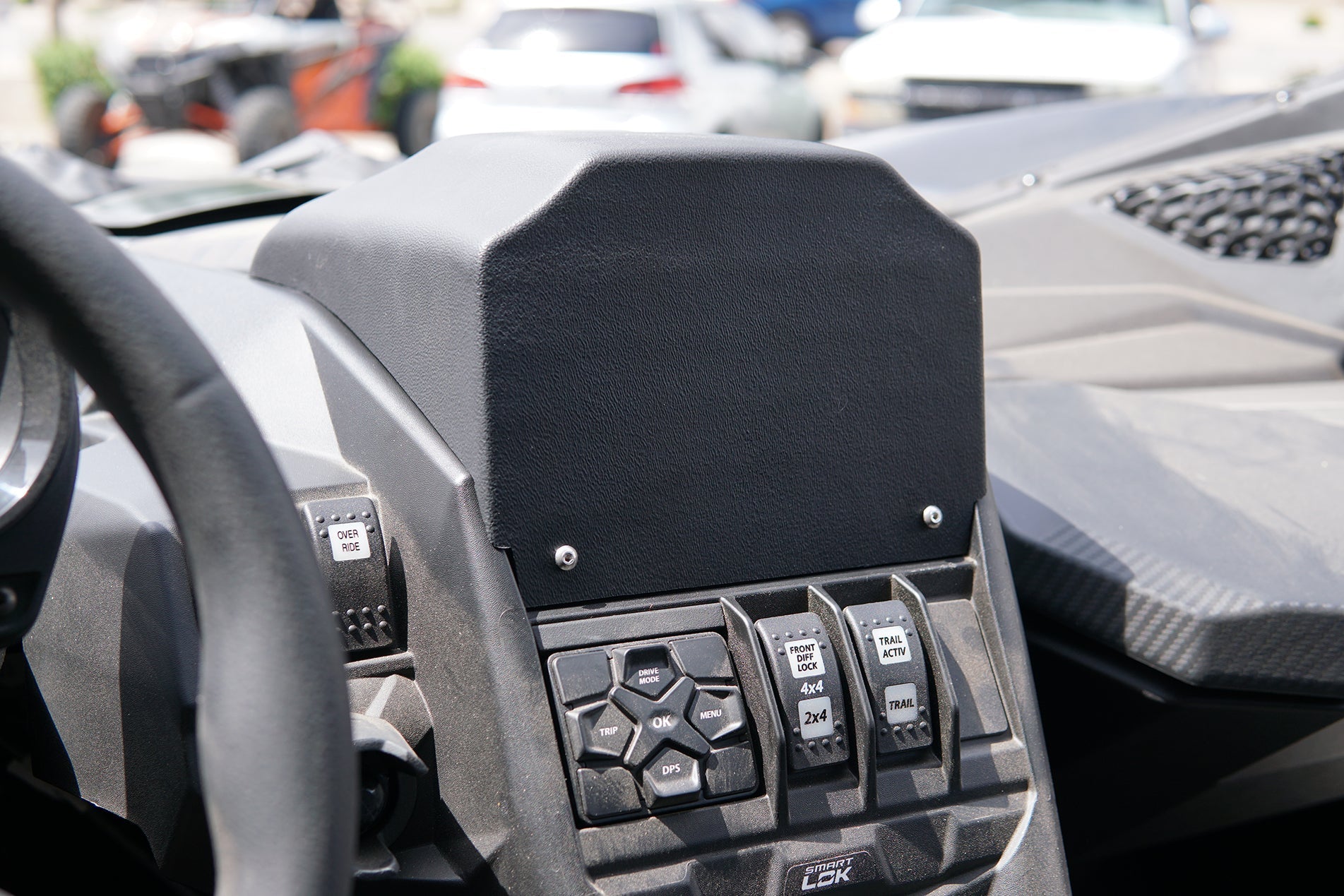 Photo of Can-Am X3 Upper Display Mount by UTV Stereo - Premium Mounts for UTVs / Side by Sides