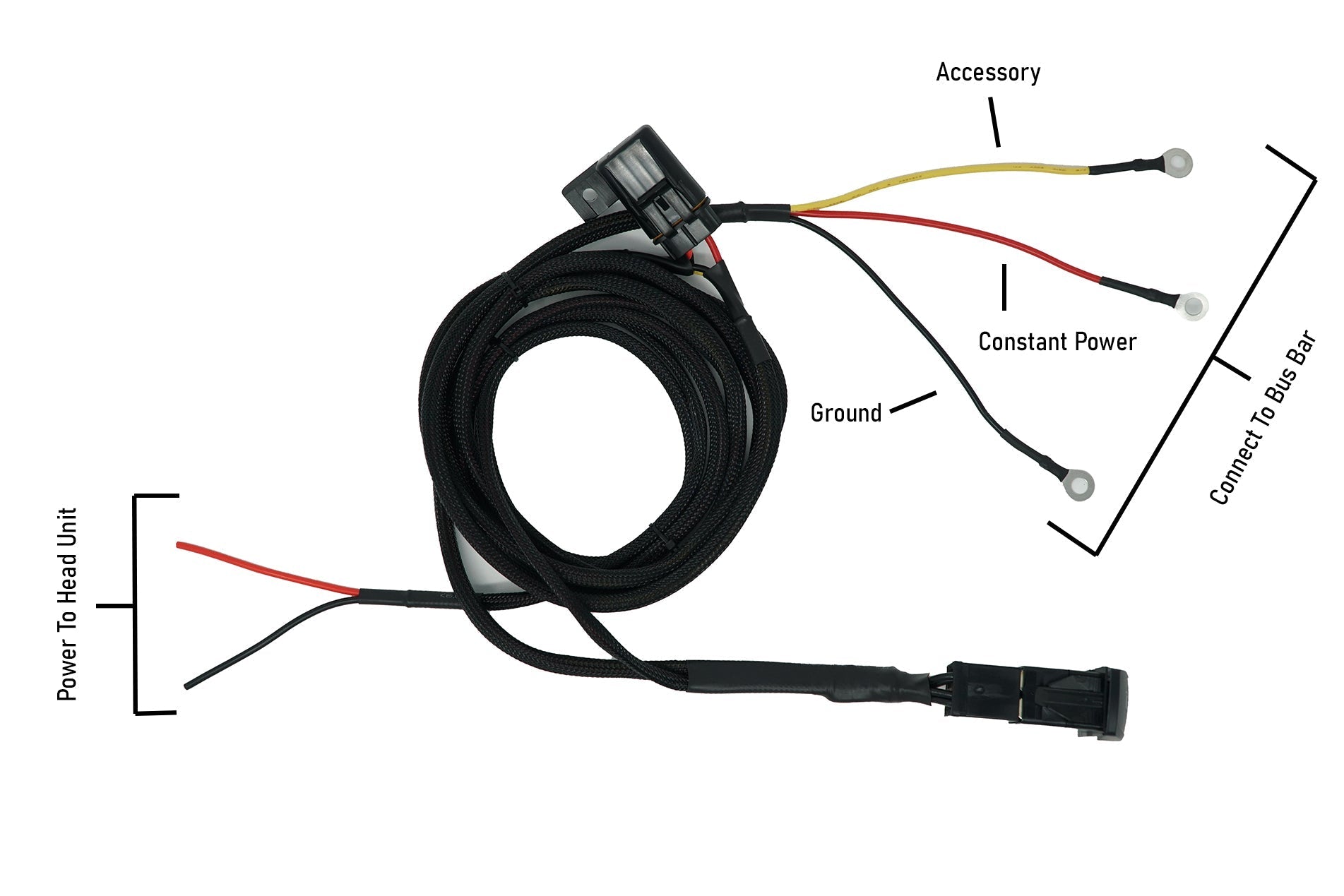 Photo of Low Current Harness + Rocker Switch by UTV Stereo - Premium Rocker Switches for UTVs / Side by Sides