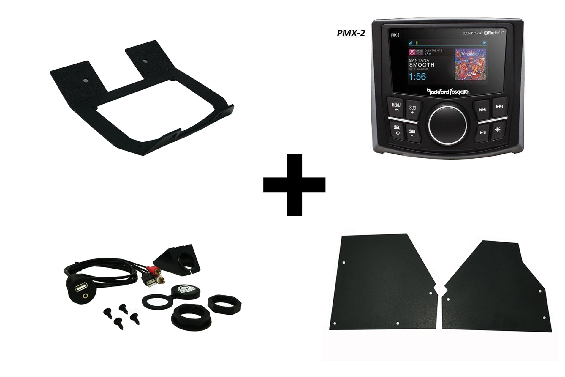 Photo of Can-Am X3 Rockford Fosgate PMX Lower Mount by UTV Stereo - Premium Audio for UTVs / Side by Sides