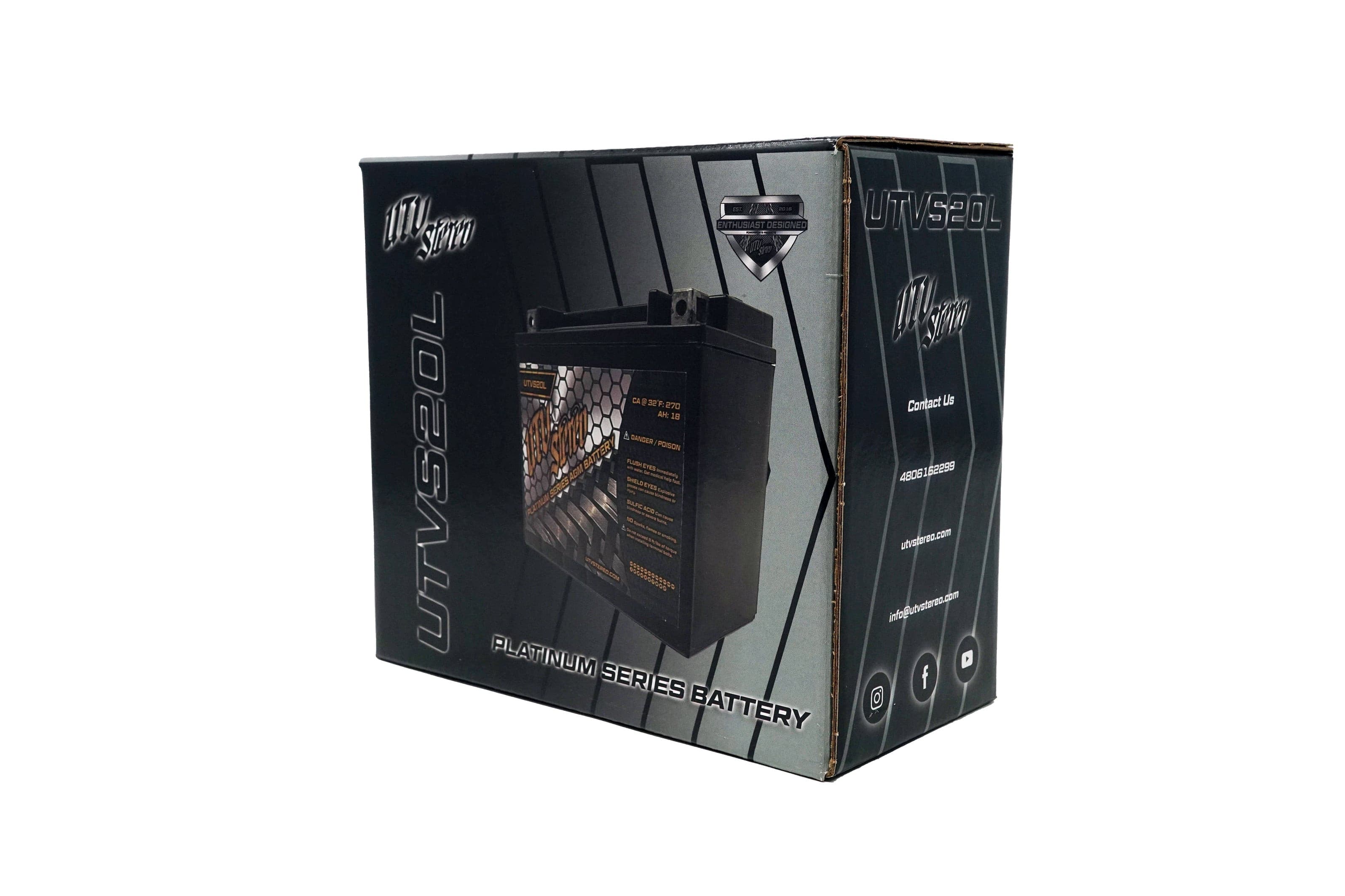 Photo of Can-Am X3 Platinum Series AGM 20L Battery by UTV Stereo - Premium Batteries for UTVs / Side by Sides