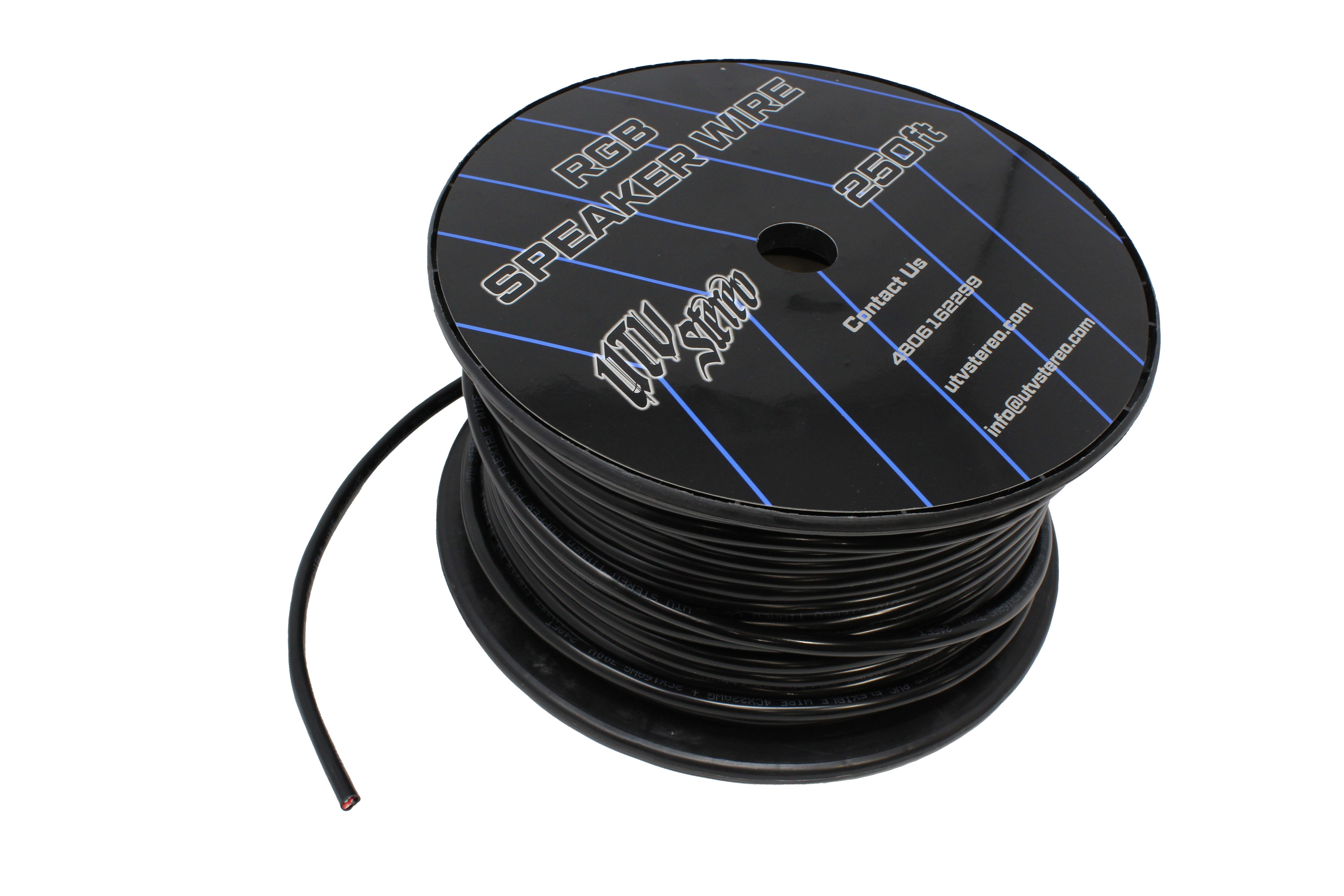 Photo of 6 Conductor RGB Speaker Wire - 50' by UTV Stereo - Premium Audio for UTVs / Side by Sides