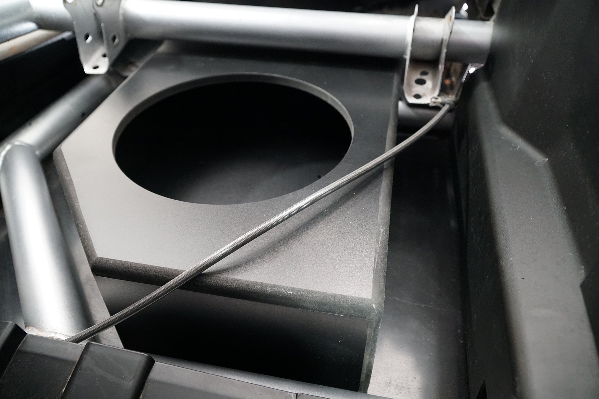 Photo of Can-Am X3 Low Profile Front Driver Side 10” Sub Box Enclosure – Unloaded by UTV Stereo - Premium Audio for UTVs / Side by Sides