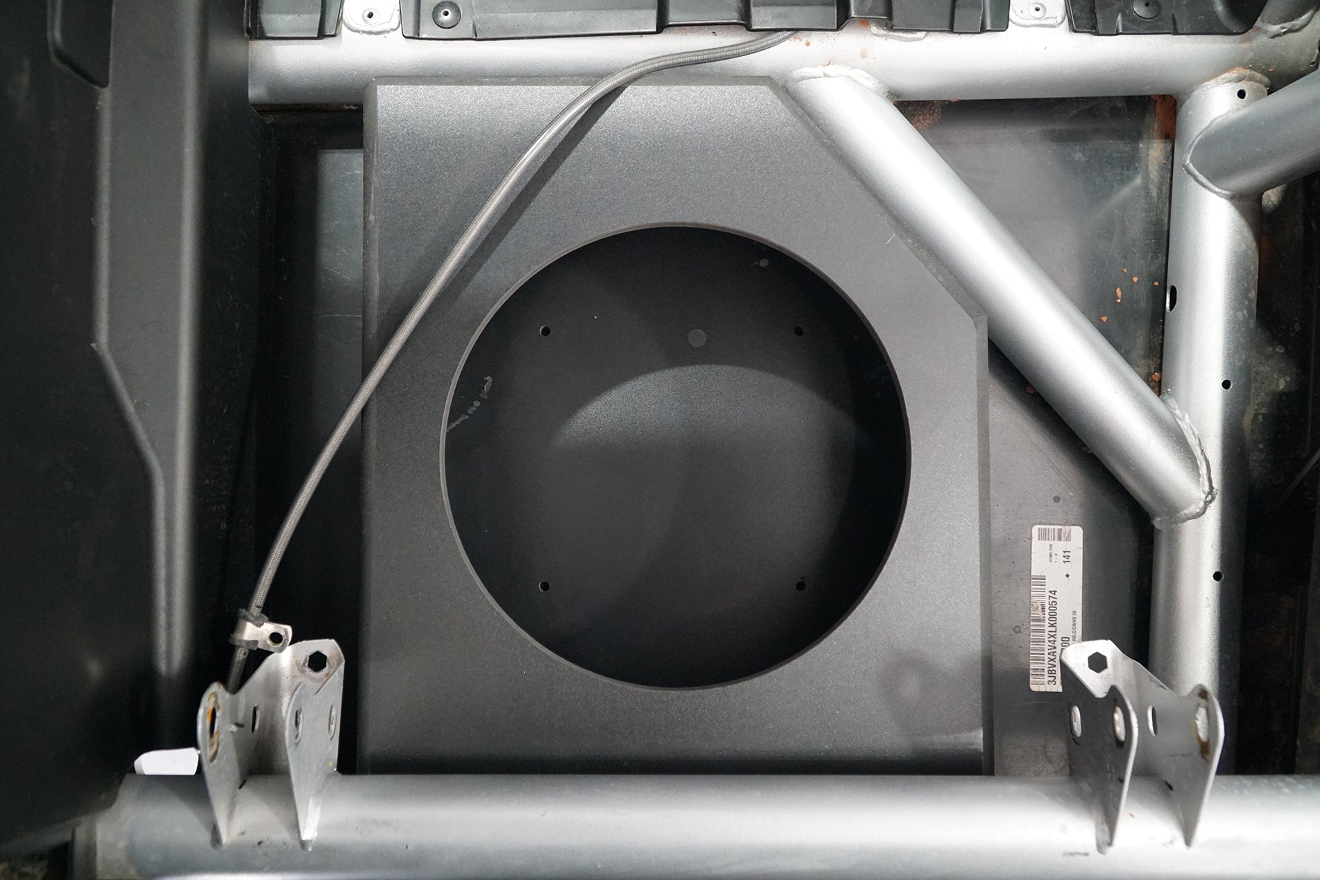 Photo of Can-Am X3 Low Profile Front Driver Side 10” Sub Box Enclosure – Unloaded by UTV Stereo - Premium Audio for UTVs / Side by Sides