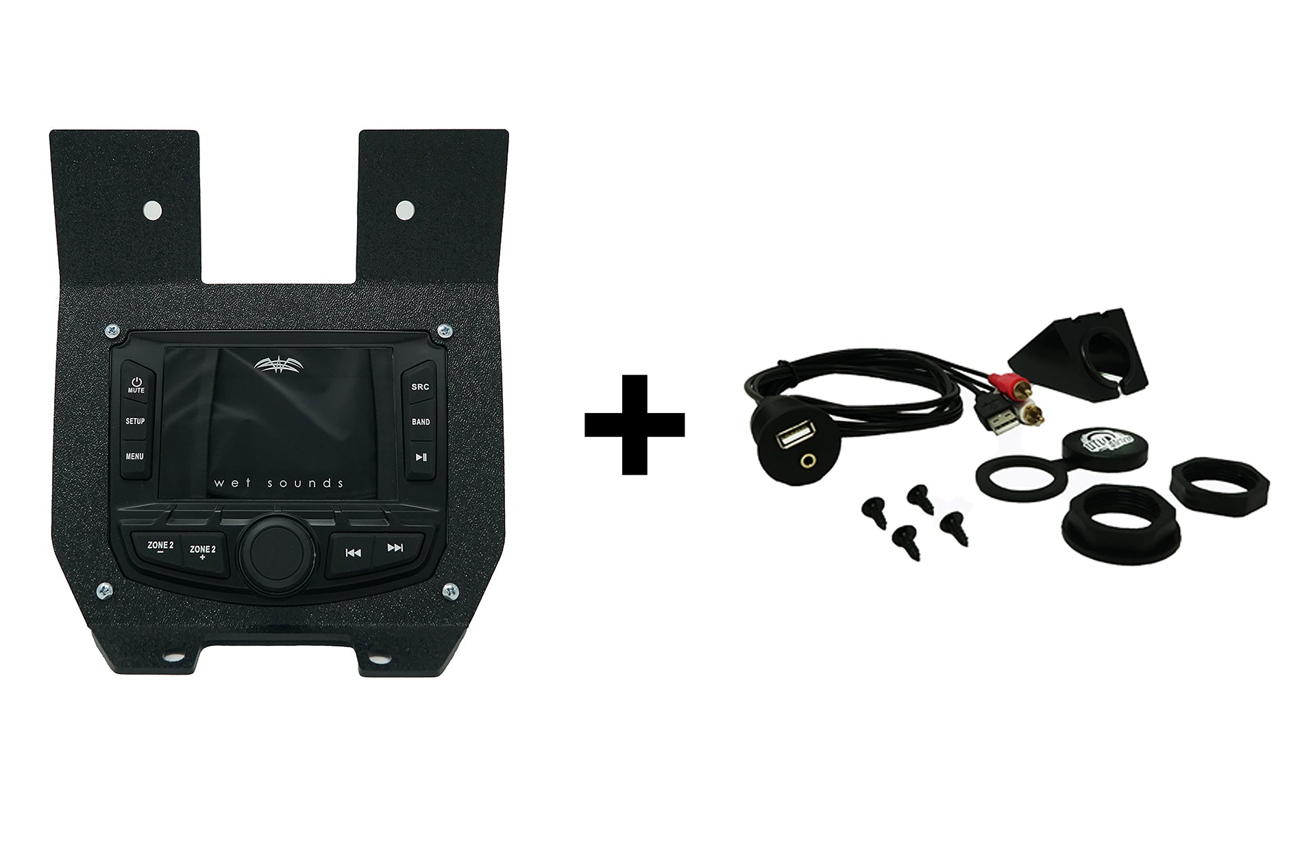 Photo of Can-Am X3 Wet Sounds MC2 Lower Mount by UTV Stereo - Premium Audio for UTVs / Side by Sides