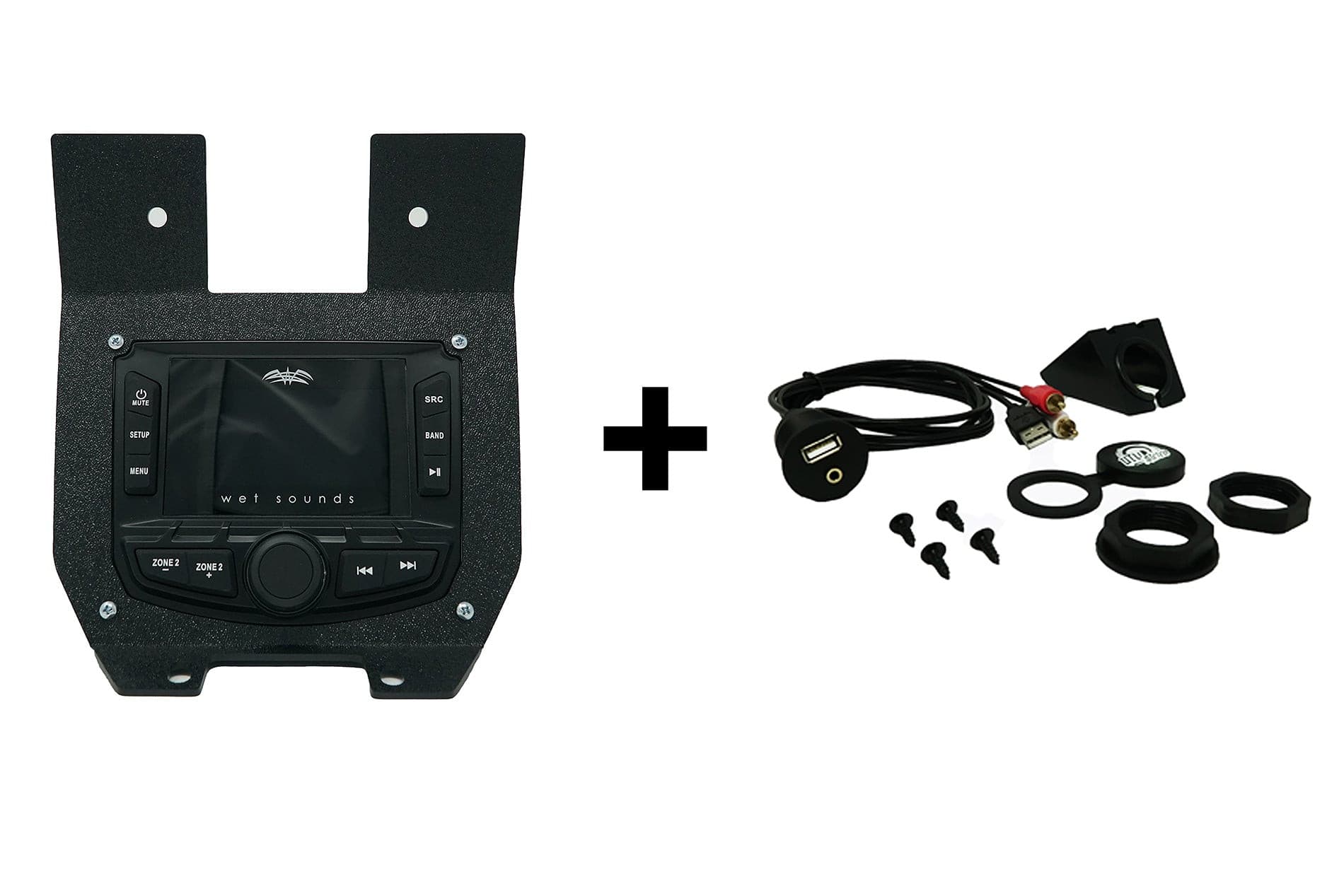 Photo of Can-Am X3 Wet Sounds MC-20 Lower Mount by UTV Stereo - Premium Mounts for UTVs / Side by Sides