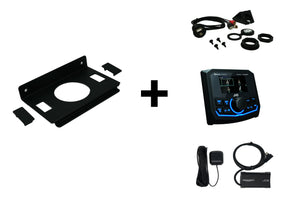 RZR Pocket Head Unit Mount With Rocker Switch Cutouts |  R1 Industries | UTV Stereo.