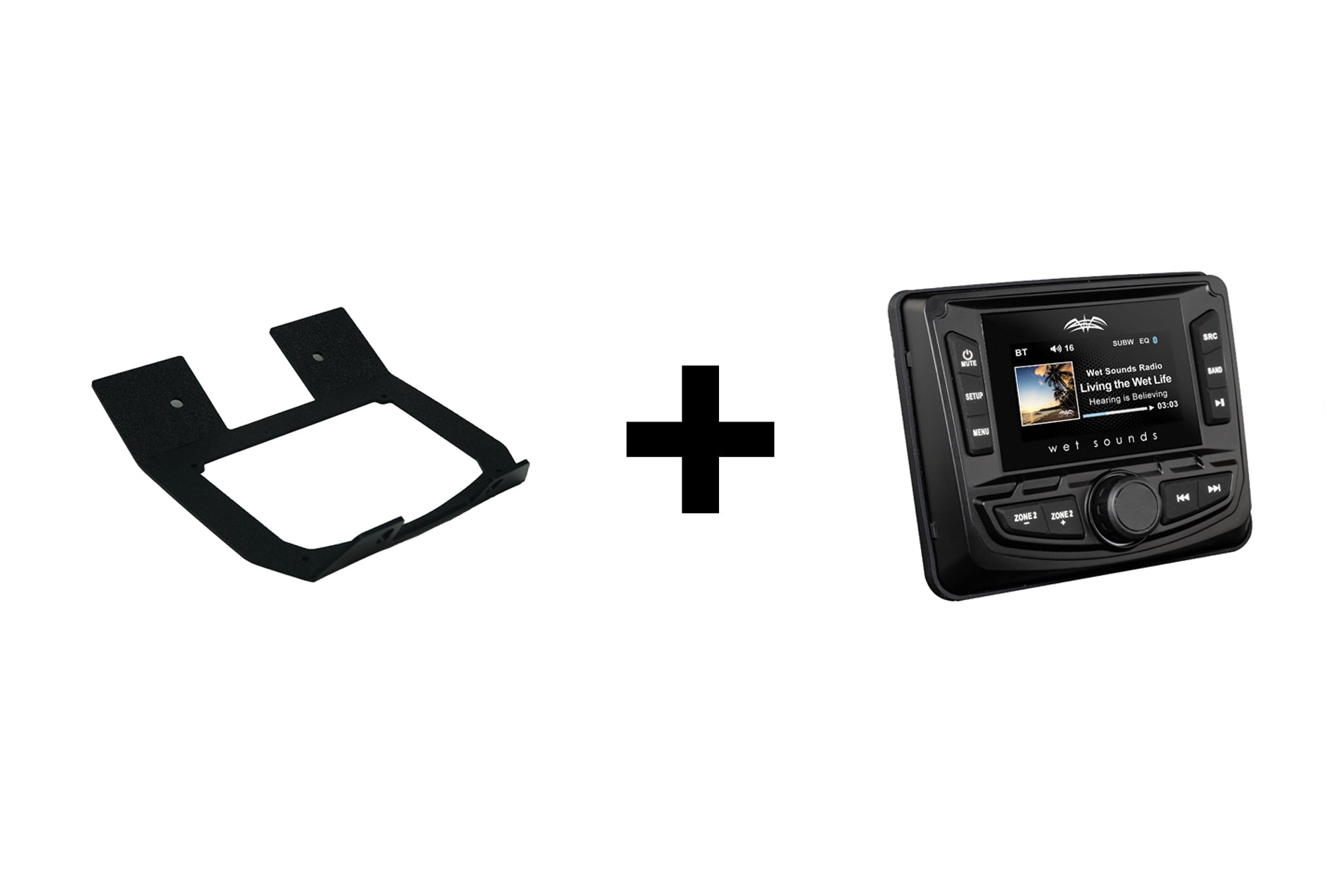 Photo of Can-Am X3 Wet Sounds MC2 Lower Mount by UTV Stereo - Premium Audio for UTVs / Side by Sides