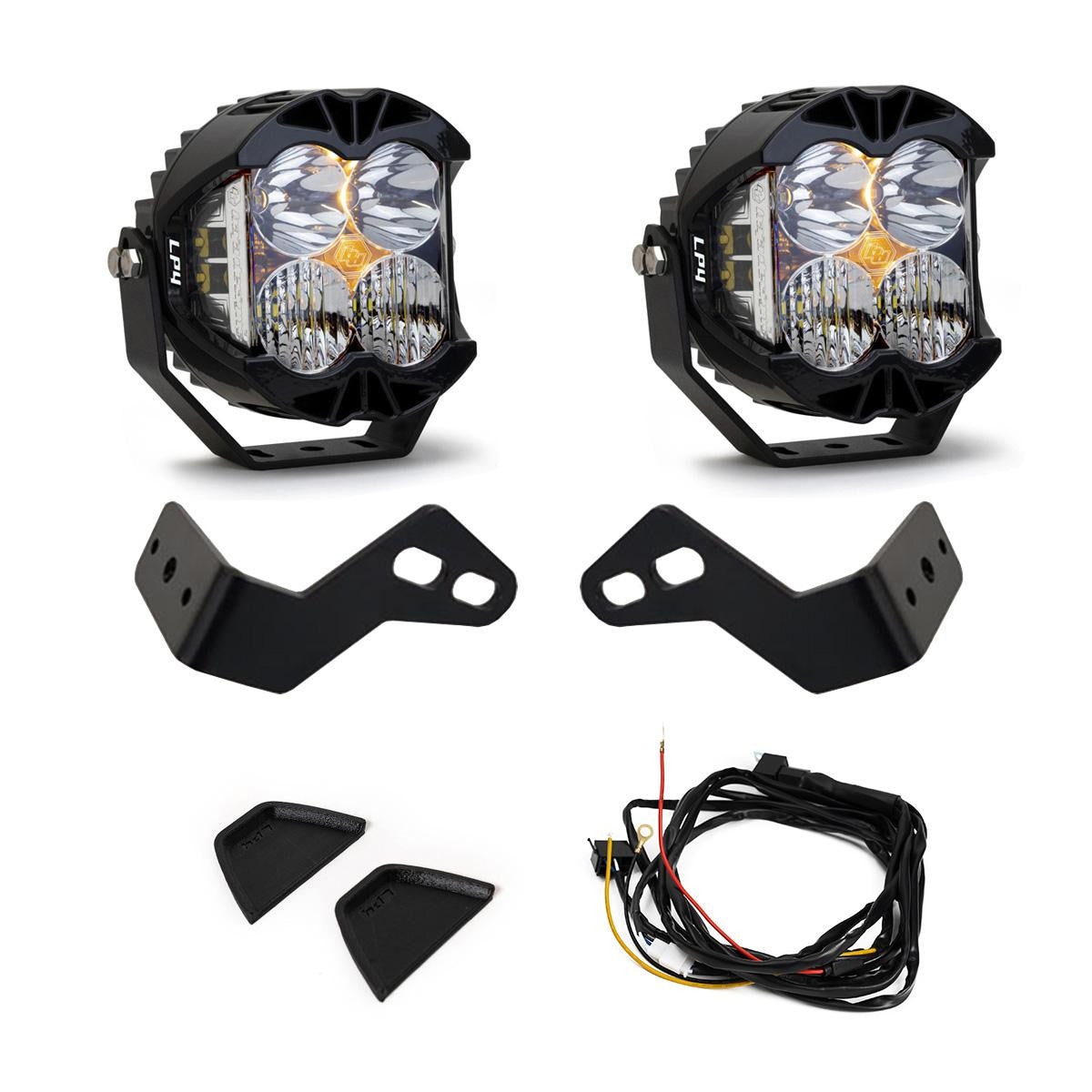 Photo of Can Am Maverick R LP4 A-Pillar Kit by Baja Designs - Premium Light Pods for UTVs / Side by Sides