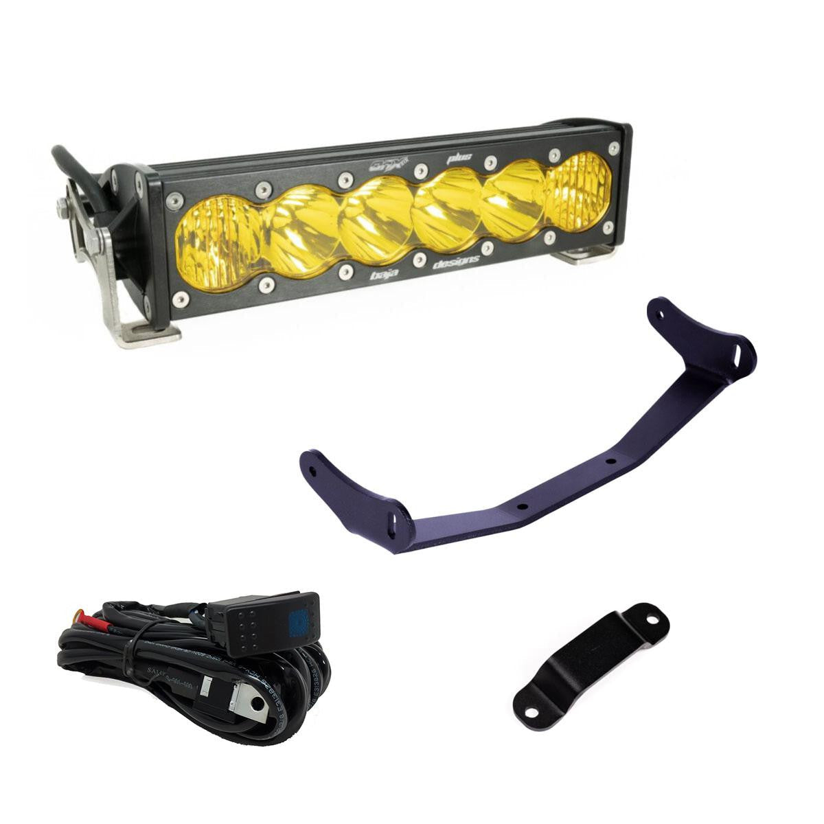 Photo of Can Am Maverick R 10" OnX6+ Shock Tower Kit by Baja Designs - Premium Light Bars for UTVs / Side by Sides