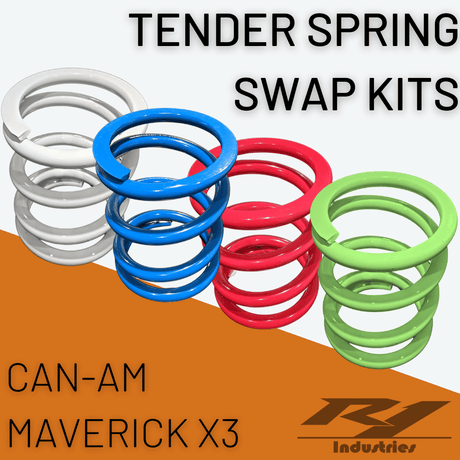 Can-Am Maverick X3 Tender Spring Swap Kit (2017+) - R1 Industries