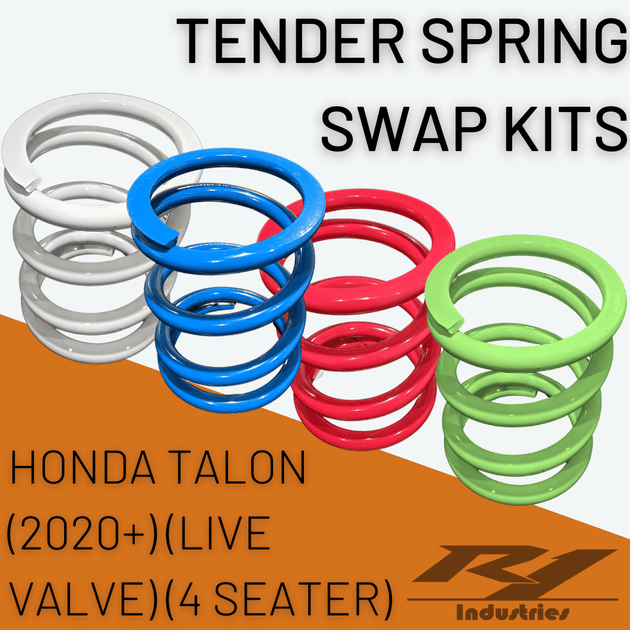 Honda Talon 4-Seat (Live Valve) Tender Spring Swap Kit (2020+) - R1 Industries