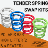 Polaris RZR High Lifter (2 & 4 Seater) Tender Spring Swap Kit (2015+) - R1 Industries