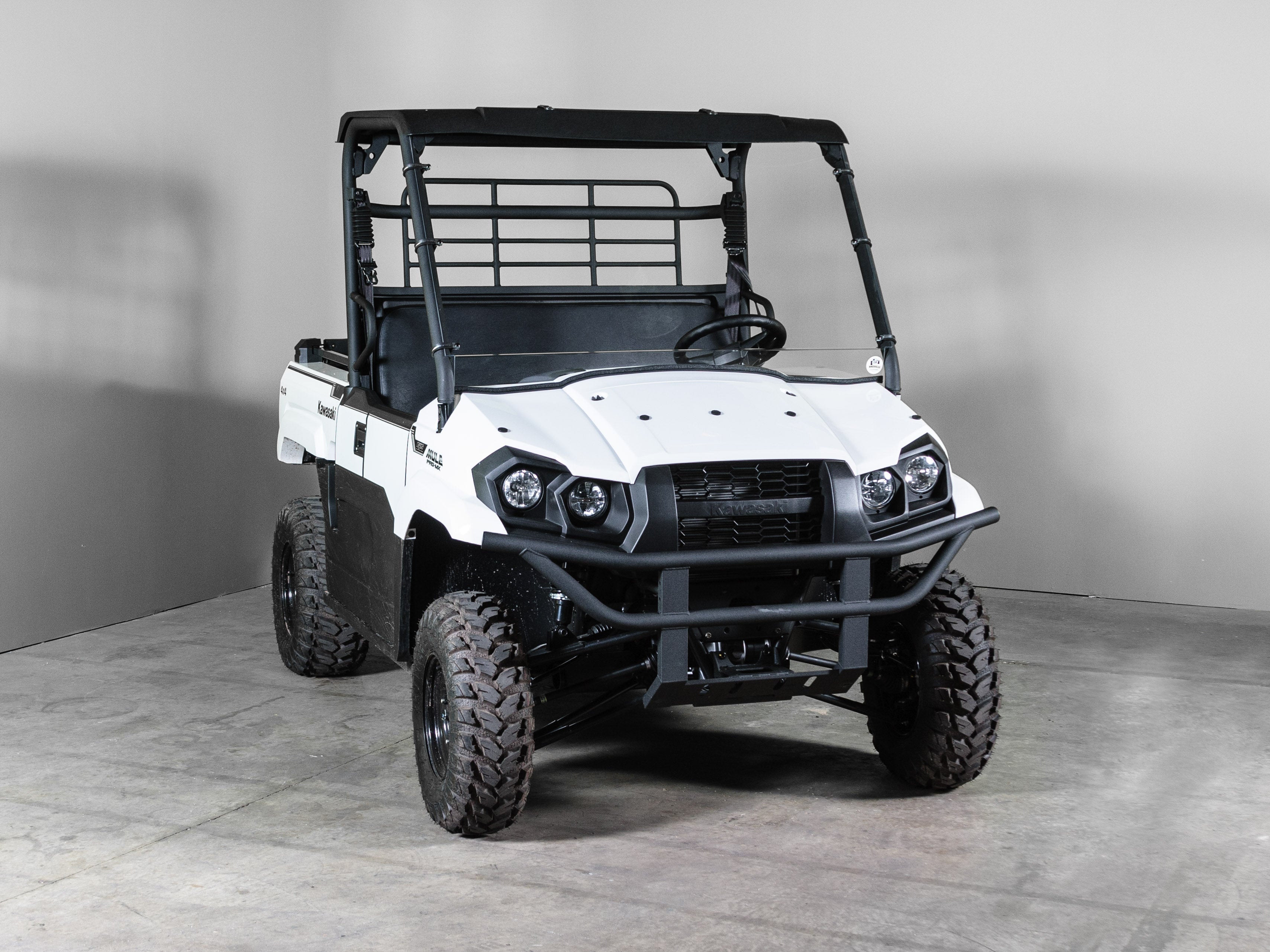 Photo of TERRARIDER KAWASAKI MULE MID / MX FULL UTV WINDSHIELD - STANDARD 3/16” by UTV Windshields - Premium Windshields for UTVs / Side by Sides
