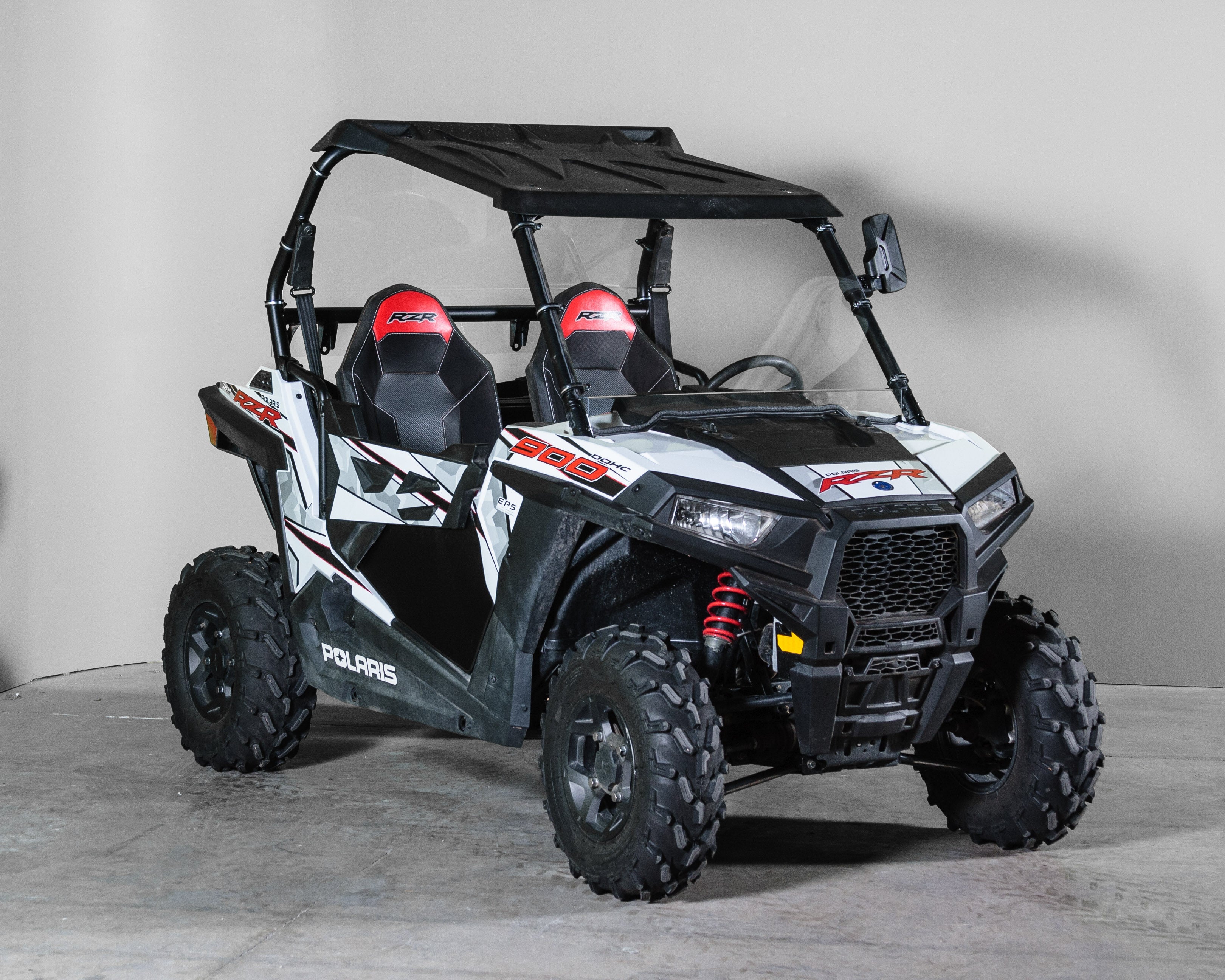 Photo of TERRARIDER POLARIS RZR 900 (2015-2020) / 1000 (2018 & OLDER) FULL UTV WINDSHIELD - SCRATCH RESISTANT 1/4” by UTV Windshields - Premium Windshields for UTVs / Side by Sides