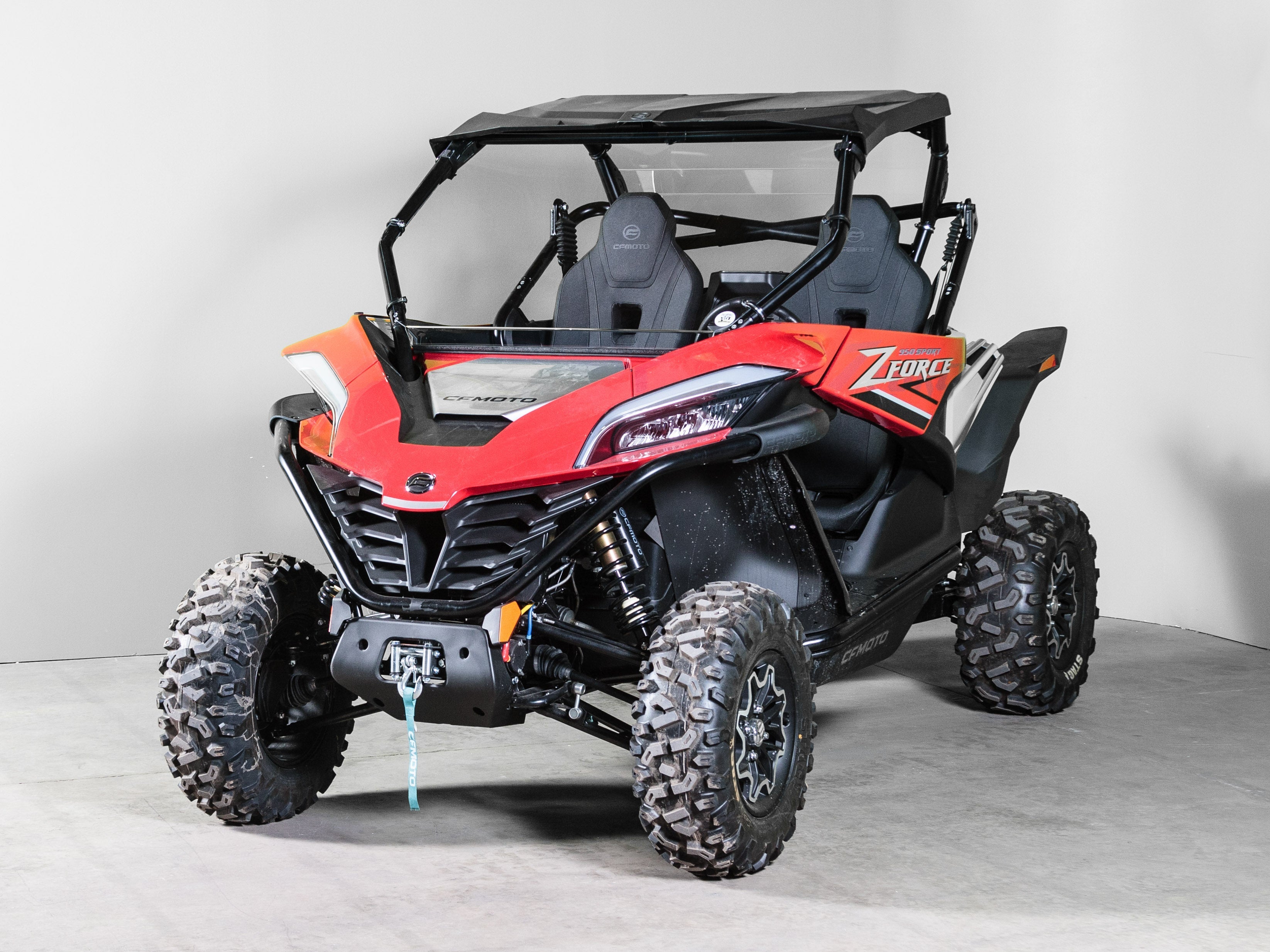 Photo of TERRARIDER CF MOTO ZFORCE 950 FULL UTV WINDSHIELD - SCRATCH RESISTANT 3/16” by UTV Windshields - Premium Windshields for UTVs / Side by Sides