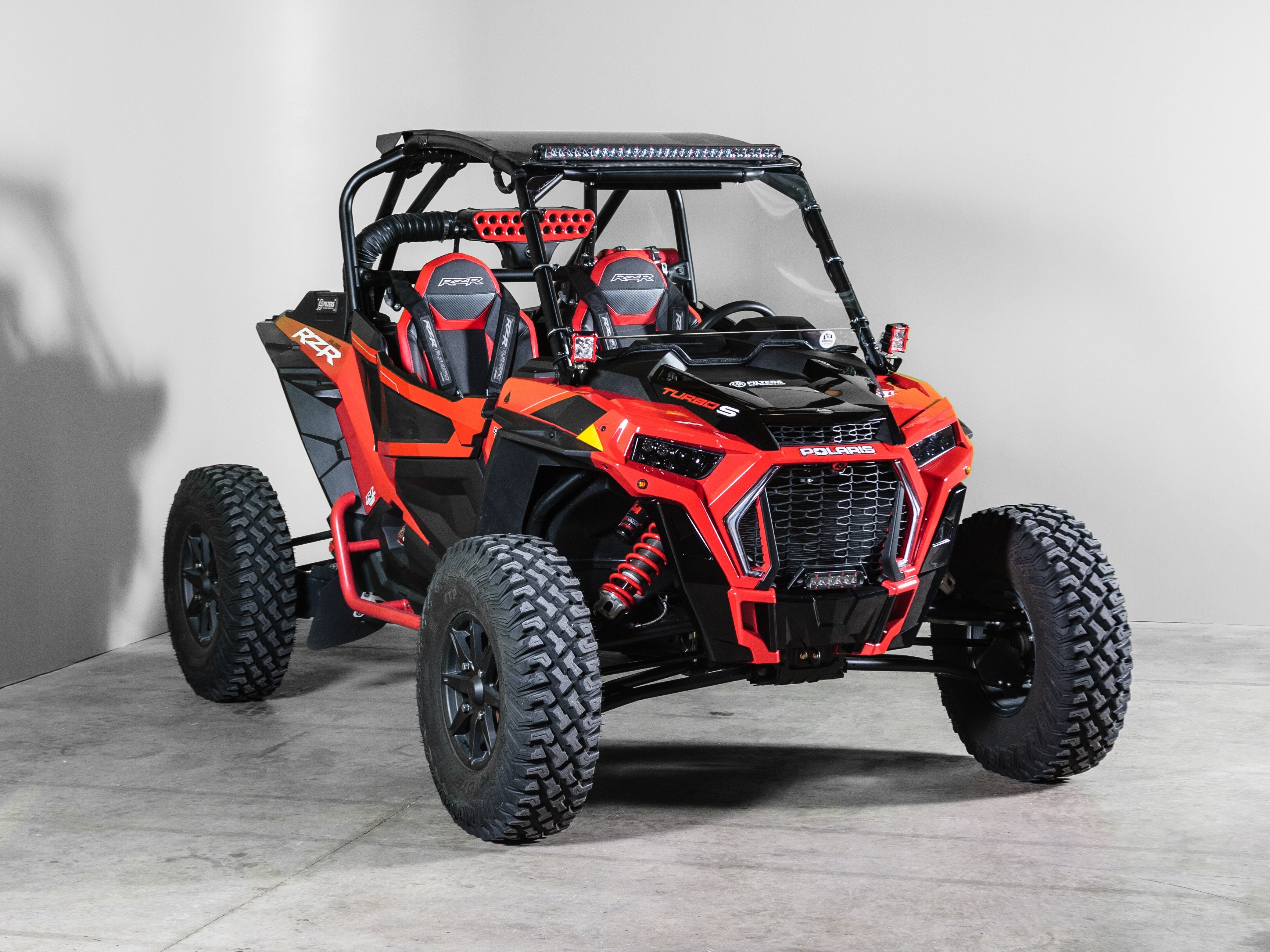 Photo of TERRARIDER POLARIS RZR XP TURBO/TURBO(S) (2019+) FULL UTV WINDSHIELD - SCRATCH RESISTANT 3/16” by UTV Windshields - Premium Windshields for UTVs / Side by Sides