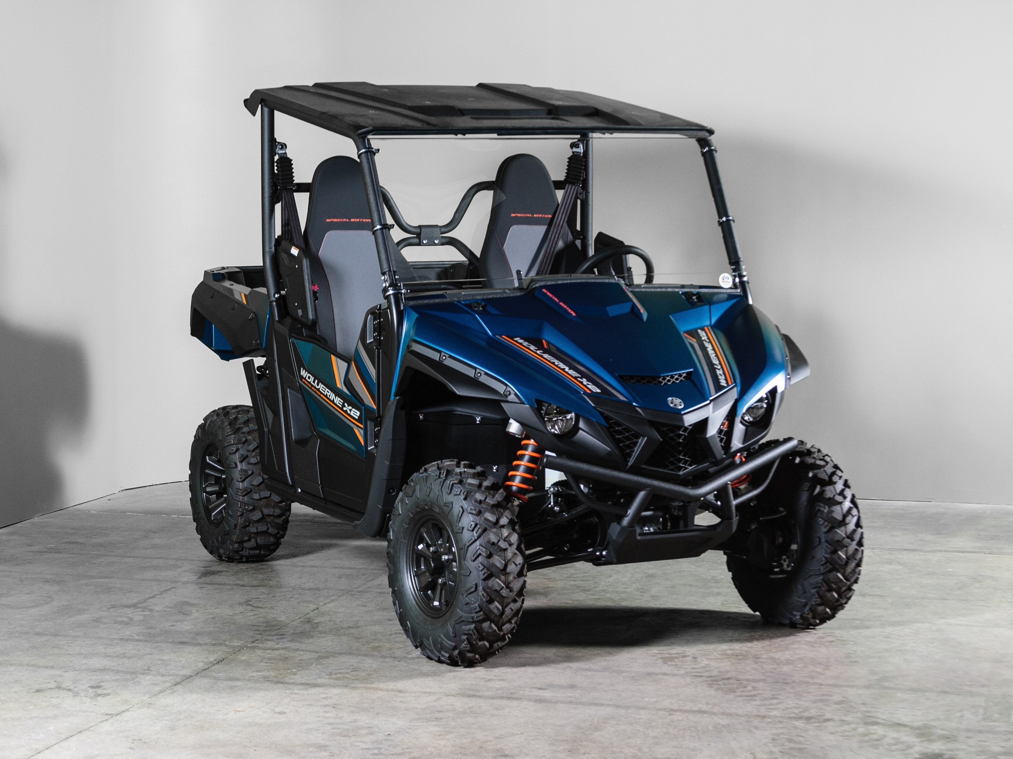 Photo of TERRARIDER YAMAHA WOLVERINE X2 (2 & 4 SEATER) FULL UTV WINDSHIELD - SCRATCH RESISTANT 3/16” by UTV Windshields - Premium Windshields for UTVs / Side by Sides