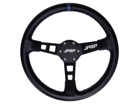 Deep Dish Leather Steering Wheel - R1 Industries