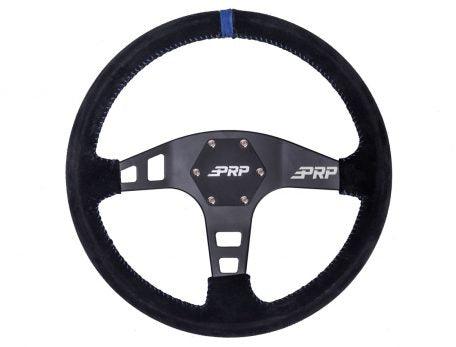 Flat Suede Steering Wheel - R1 Industries