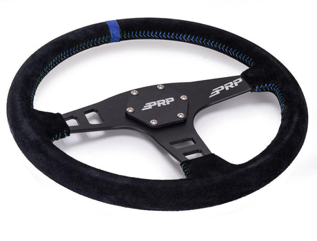 Flat Suede Steering Wheel - R1 Industries