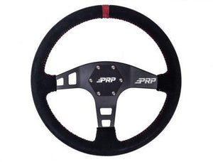 Flat Suede Steering Wheel - R1 Industries