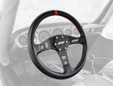 Flat Leather Steering Wheel - R1 Industries
