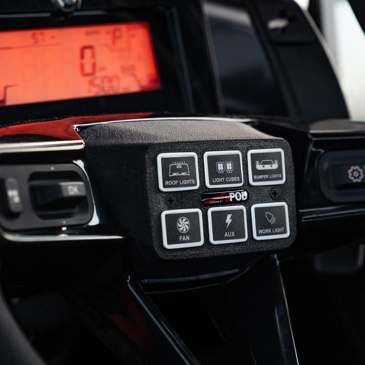 Photo of Can Am Maverick R Mini6 Steering Wheel Mount Kit by Baja Designs - Premium Steering Wheels for UTVs / Side by Sides
