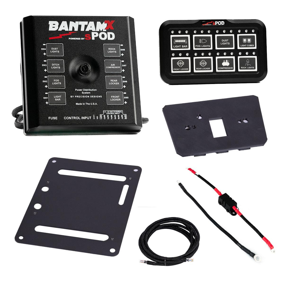 Photo of Can Am Maverick R HD BantamX Center Console Kit by Baja Designs - Premium Storage for UTVs / Side by Sides