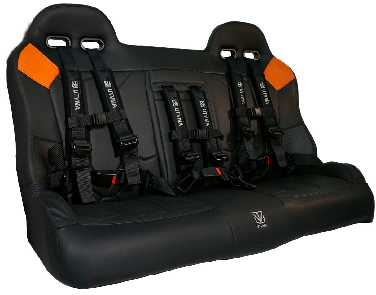General 1000 Rear Bench Seat W Harnesses (2017-2023)