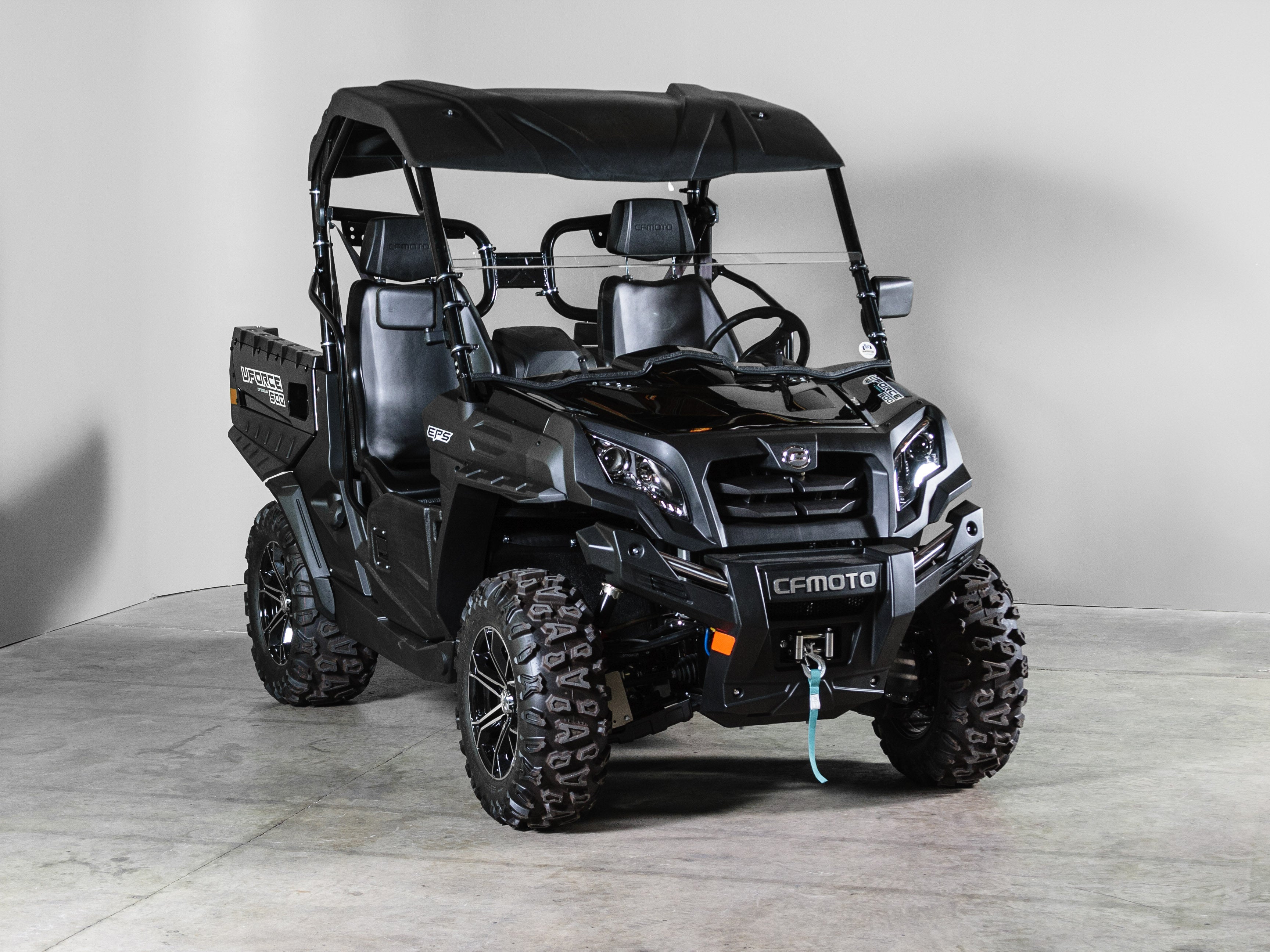 Photo of TERRARIDER CF MOTO UFORCE HALF UTV WINDSHIELD (EXCLUDES 1000 AND 600 MODELS) - SCRATCH RESISTANT 3/16” by UTV Windshields - Premium Windshields for UTVs / Side by Sides