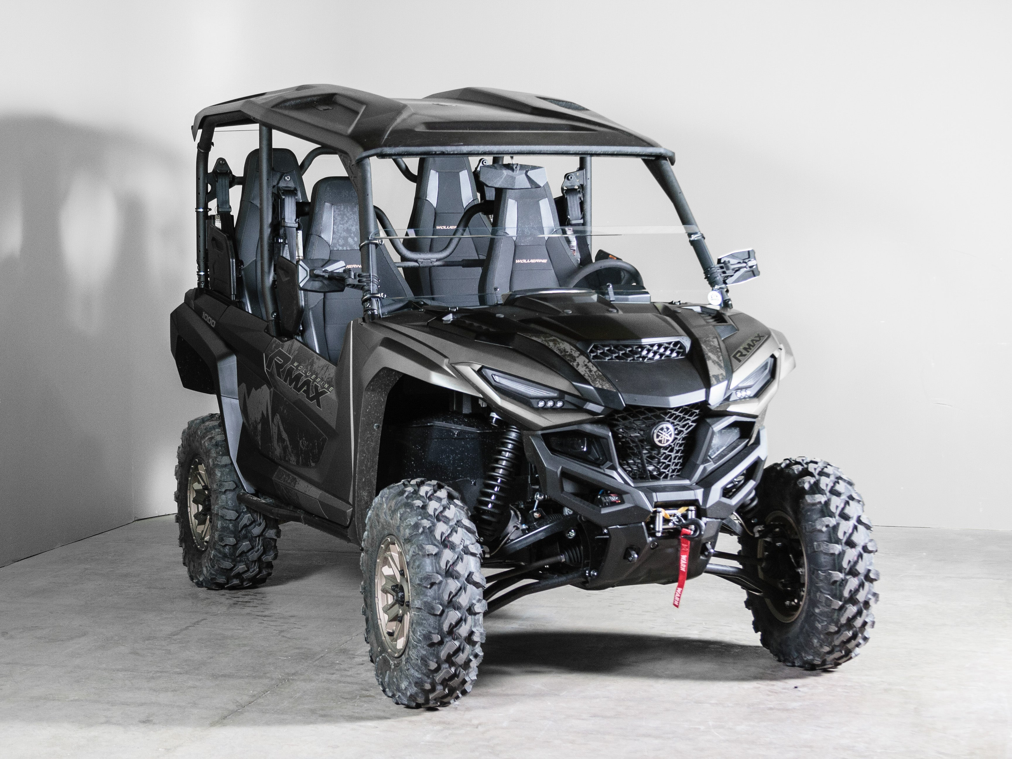 Photo of Terrarider Yamaha Rmax Half Utv Windshield - Scratch Resistant 3/16” by UTV Windshields - Premium Windshields for UTVs / Side by Sides