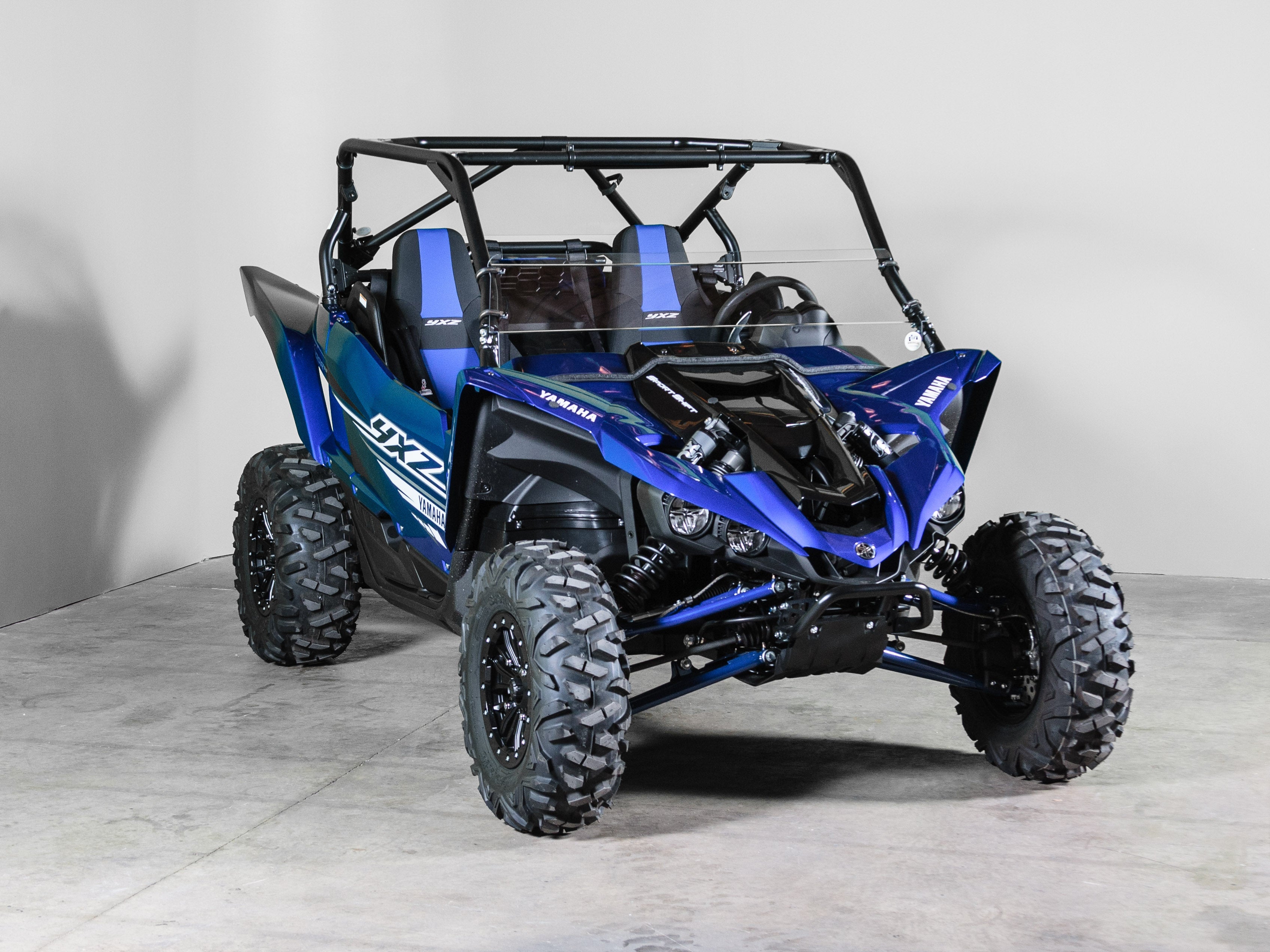 Photo of TERRARIDER YAMAHA YXZ (2019+) HALF UTV WINDSHIELD - SCRATCH RESISTANT 1/4” by UTV Windshields - Premium Windshields for UTVs / Side by Sides