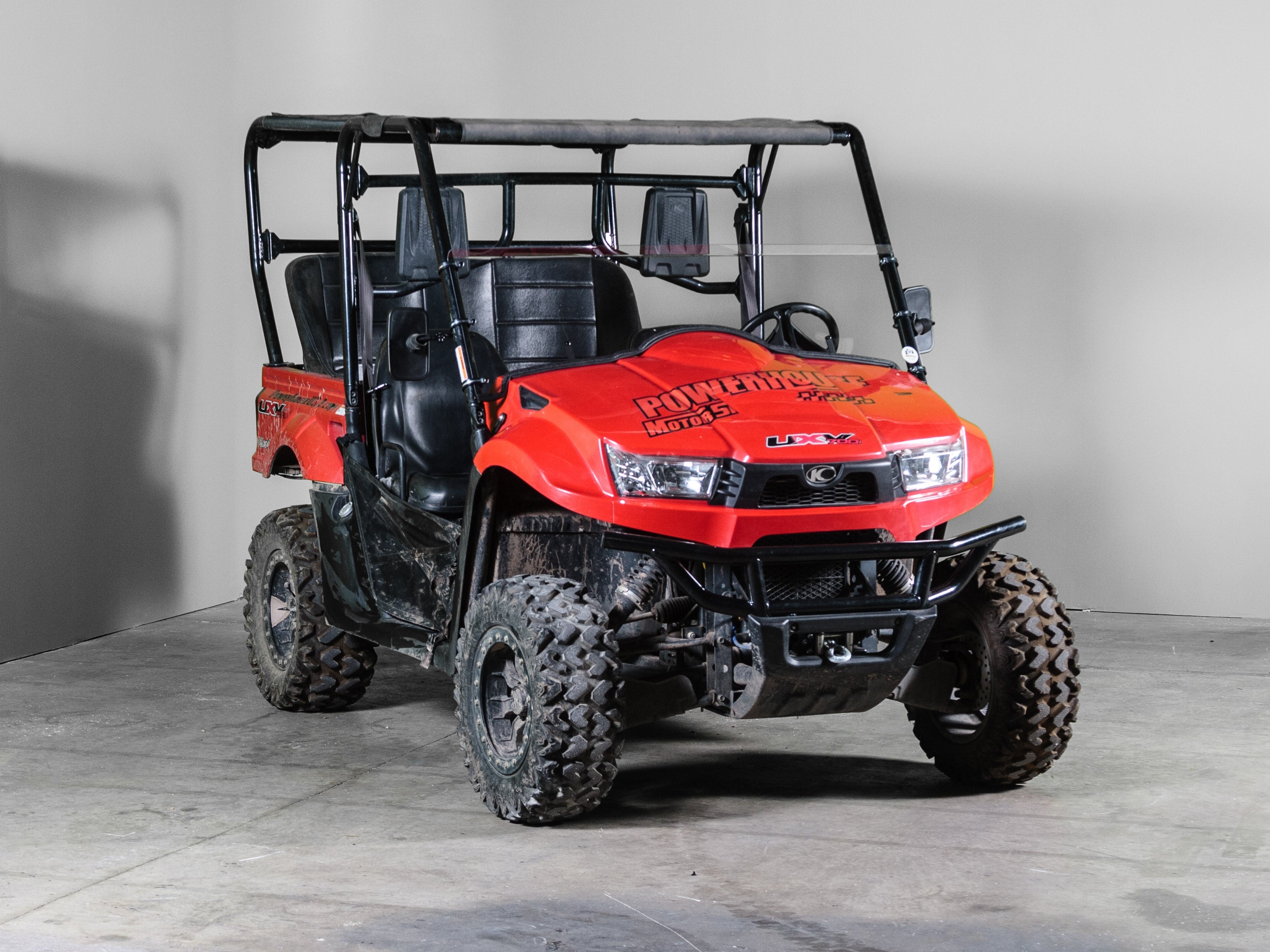 Photo of TERRARIDER KYMCO 500/700 (2014+) (Excludes 2018 + 700i) HALF UTV WINDSHIELD - SCRATCH RESISTANT 1/4” by UTV Windshields - Premium Windshields for UTVs / Side by Sides