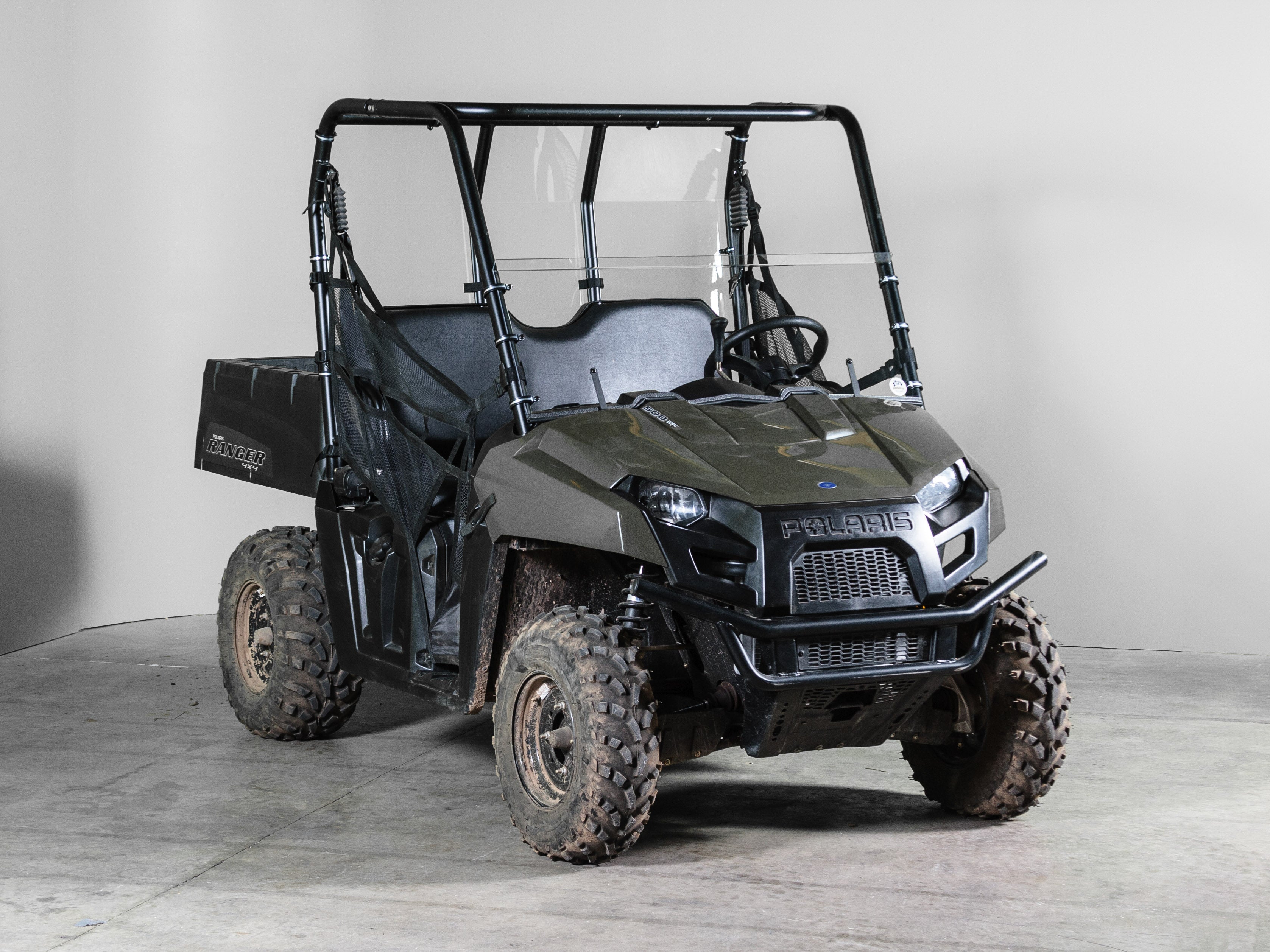 Photo of TERRARIDER POLARIS RANGER MID SIZE (2010-2014) HALF UTV WINDSHIELD - SCRATCH RESISTANT 3/16” by UTV Windshields - Premium Windshields for UTVs / Side by Sides