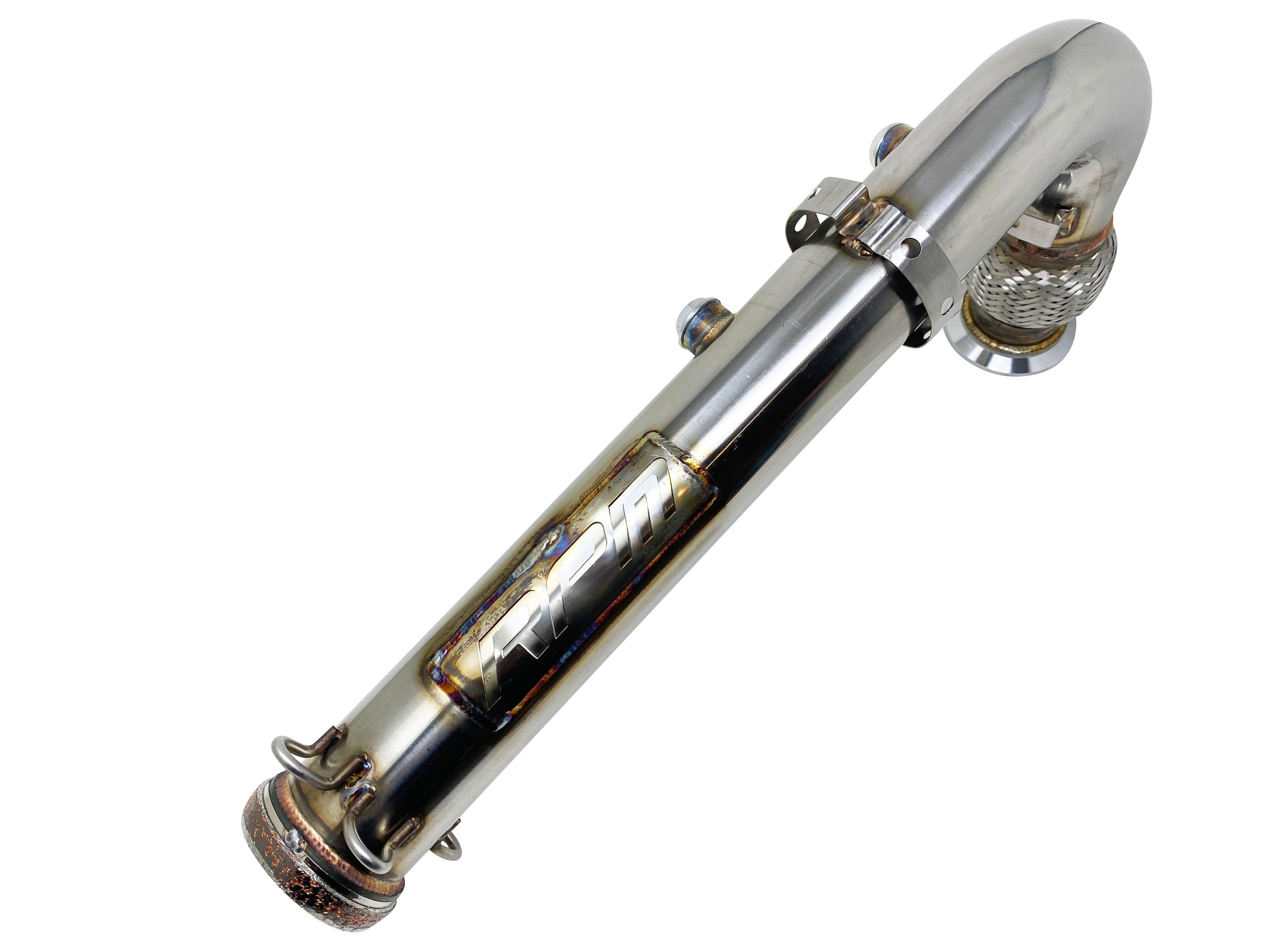 Photo of Can-Am Maverick X3 Turbo R & RR RPM Big Mouth Cat Delete Bypass Mid Race Pipe by RPM SXS - Premium Exhaust Systems & Components for UTVs / Side by Sides
