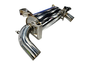 RPM SxS RZR PRO XP & Turbo R E-Valve Muffler - Dual Tip Captains Choice Exhaust - 2020-2023 PRO XP & TURBO R - R1 Industries