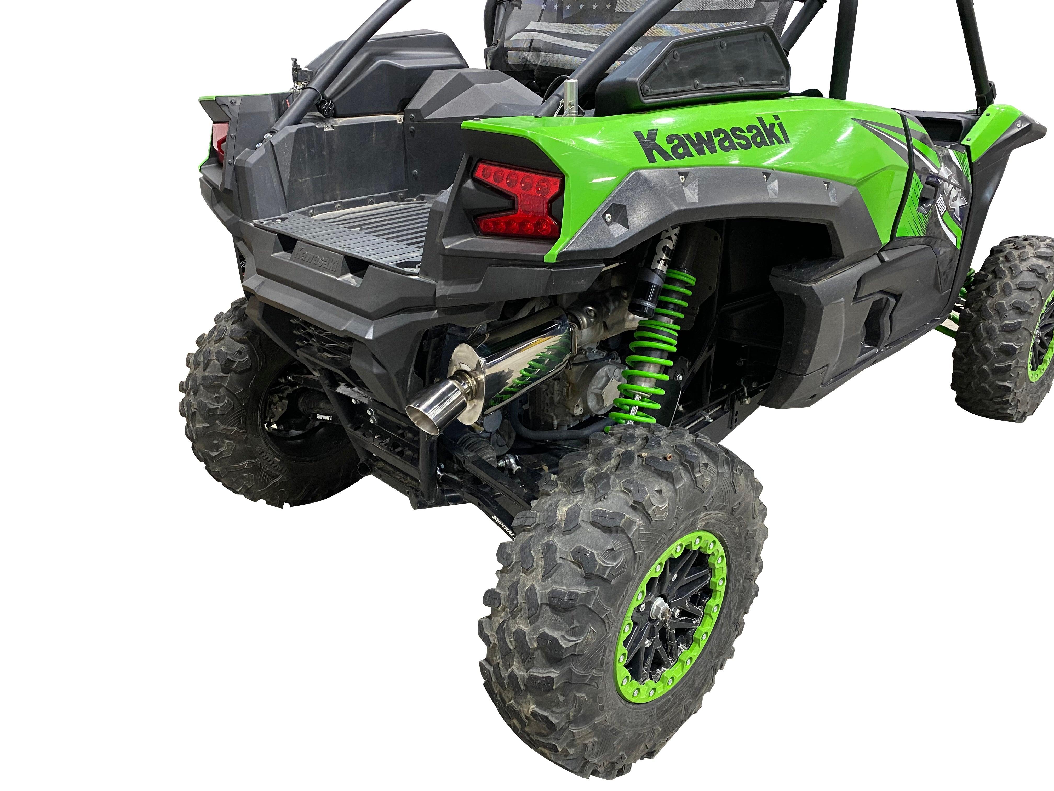 Photo of RPM SxS Catless Slip On Sport Muffler - KRX1000 by RPM SXS - Premium Exhaust Systems & Components for UTVs / Side by Sides