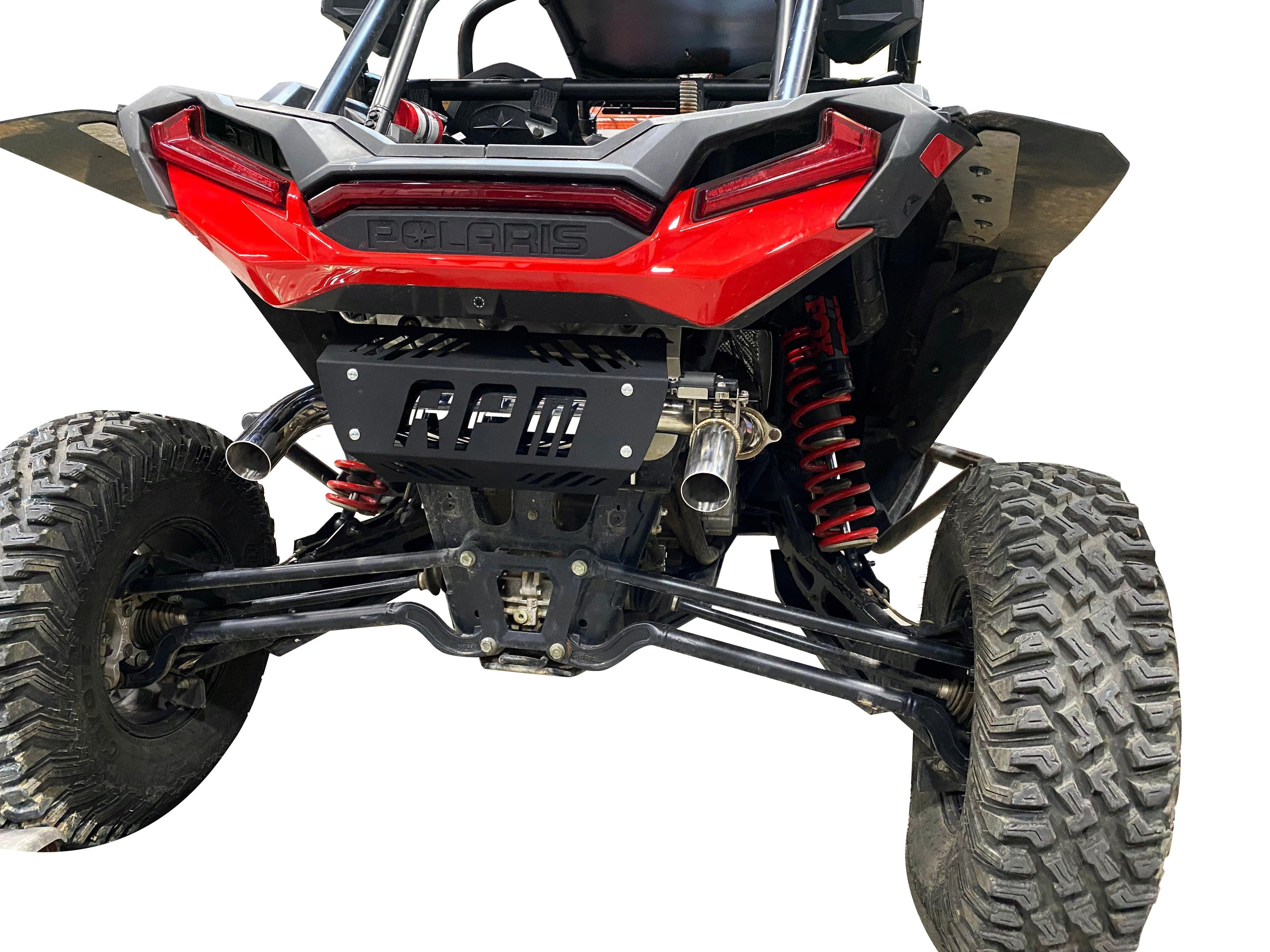 Photo of RPM SxS E-Valve Muffler - Dual Tip Captains Choice Exhaust - XPT XP Turbo S - 2016-2023 by RPM SXS - Premium Exhaust Systems & Components for UTVs / Side by Sides