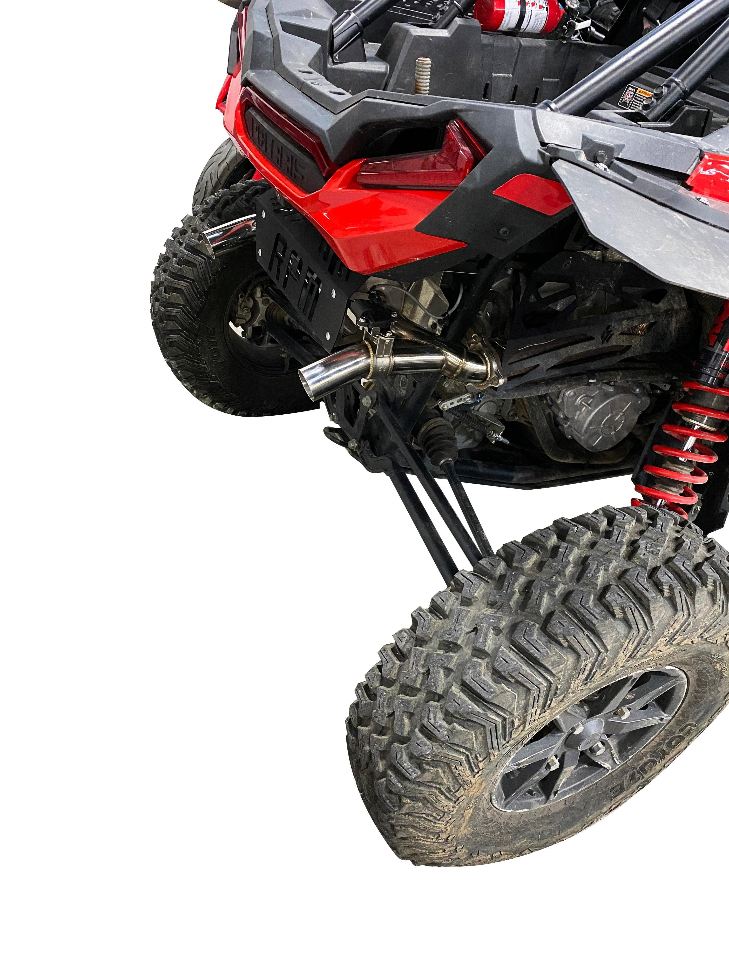 Photo of RPM SxS E-Valve Muffler - Dual Tip Captains Choice Exhaust - XPT XP Turbo S - 2016-2023 by RPM SXS - Premium Exhaust Systems & Components for UTVs / Side by Sides
