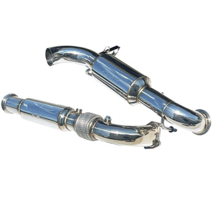 RZR Pro XP & Turbo R FULL 3" Exhaust ~ RPM Monster Core 3" Muffler & Mid Pipe - R1 Industries