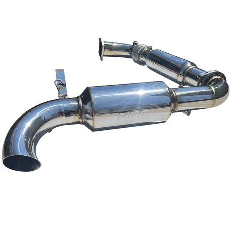 RZR Pro XP & Turbo R FULL 3" Exhaust ~ RPM Monster Core 3" Muffler & Mid Pipe - R1 Industries