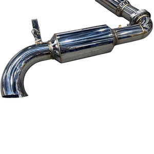 RZR Pro XP & Turbo R FULL 3" Exhaust ~ RPM Monster Core 3" Muffler & Mid Pipe - R1 Industries