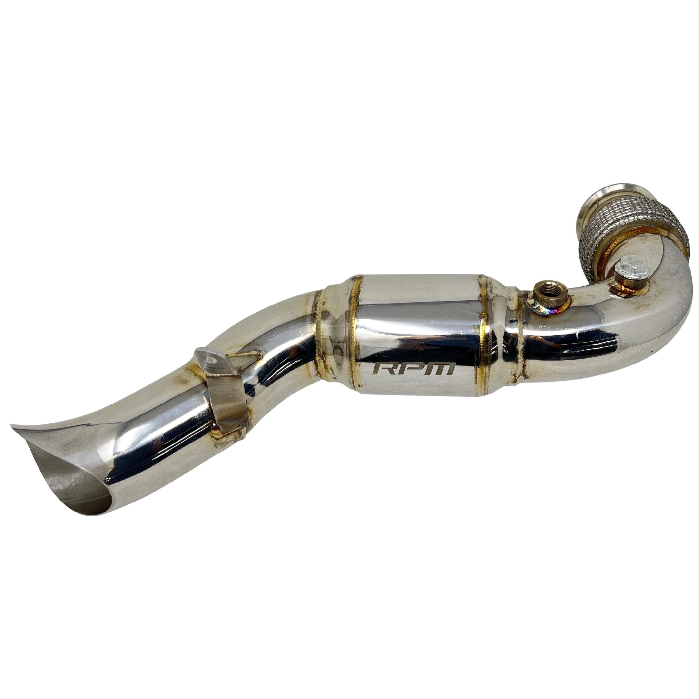 Photo of Turbo Back 3" Full Race / Drag Pipe With Muffler - Can Am X3 by RPM SXS - Premium Exhaust Systems & Components for UTVs / Side by Sides