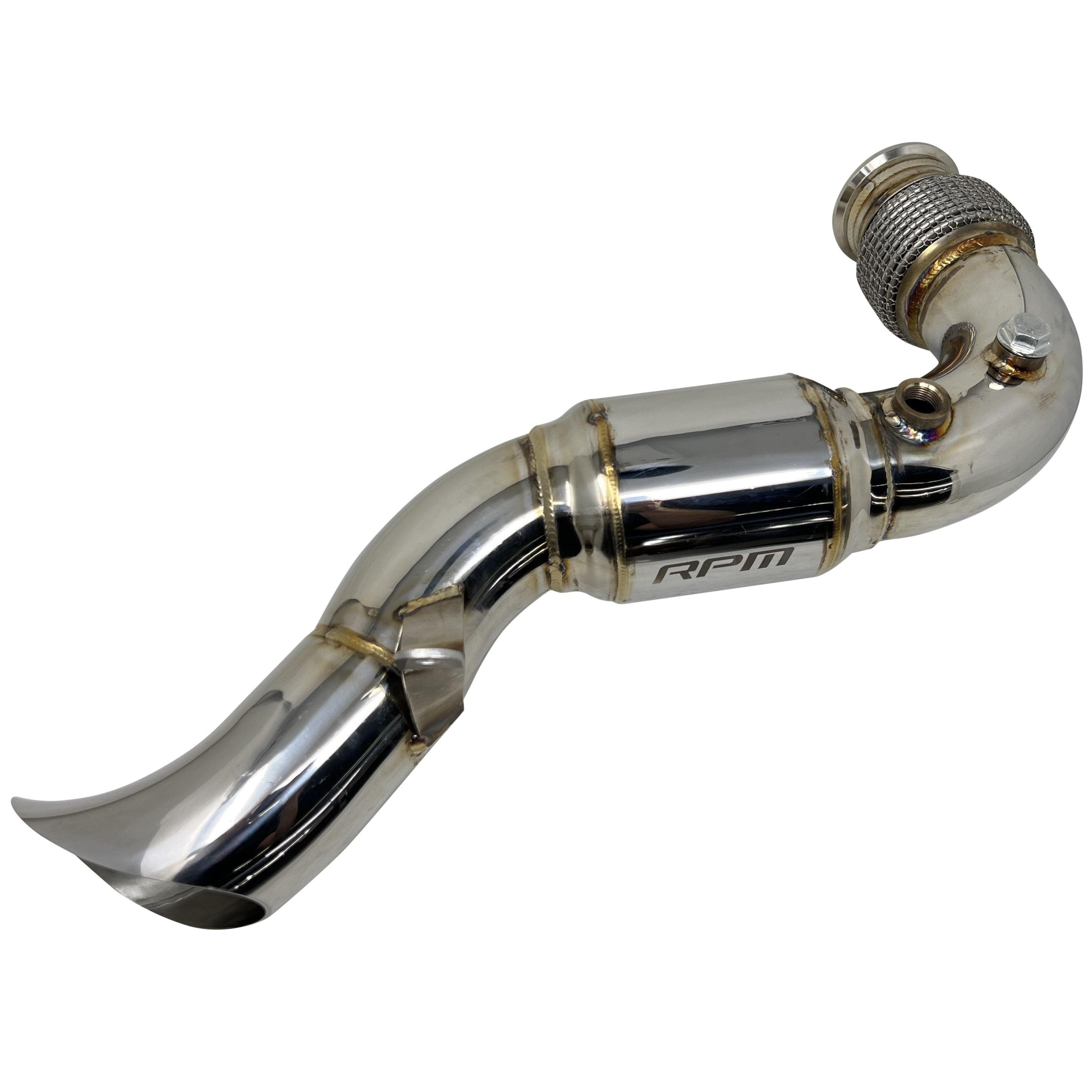 Photo of Turbo Back 3" Full Race / Drag Pipe With Muffler - Can Am X3 by RPM SXS - Premium Exhaust Systems & Components for UTVs / Side by Sides