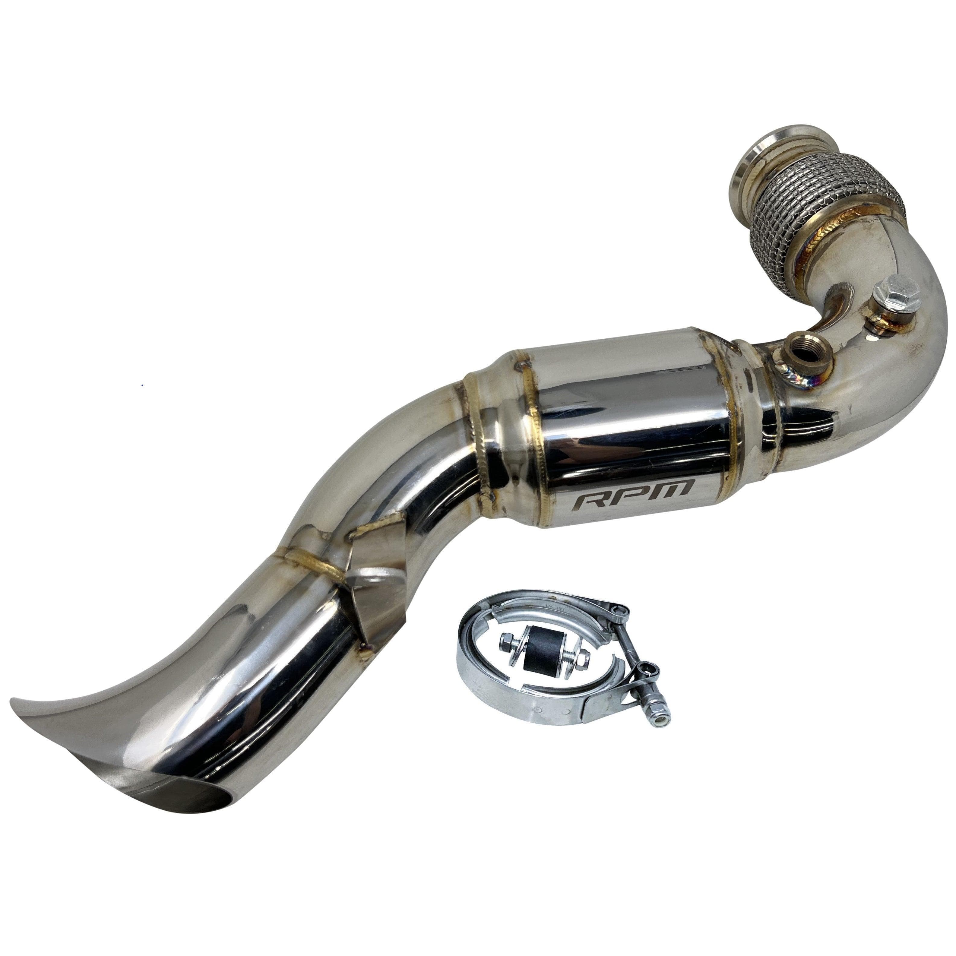 Photo of Turbo Back 3" Full Race / Drag Pipe With Muffler - Can Am X3 by RPM SXS - Premium Exhaust Systems & Components for UTVs / Side by Sides