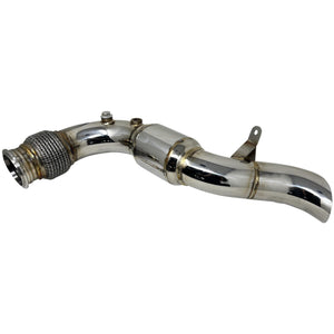 Can Am X3 Turbo Back 3" Full Race / Drag Pipe With Muffler - R1 Industries