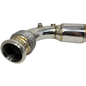 Can Am X3 Turbo Back 3" Full Race / Drag Pipe With Muffler - R1 Industries