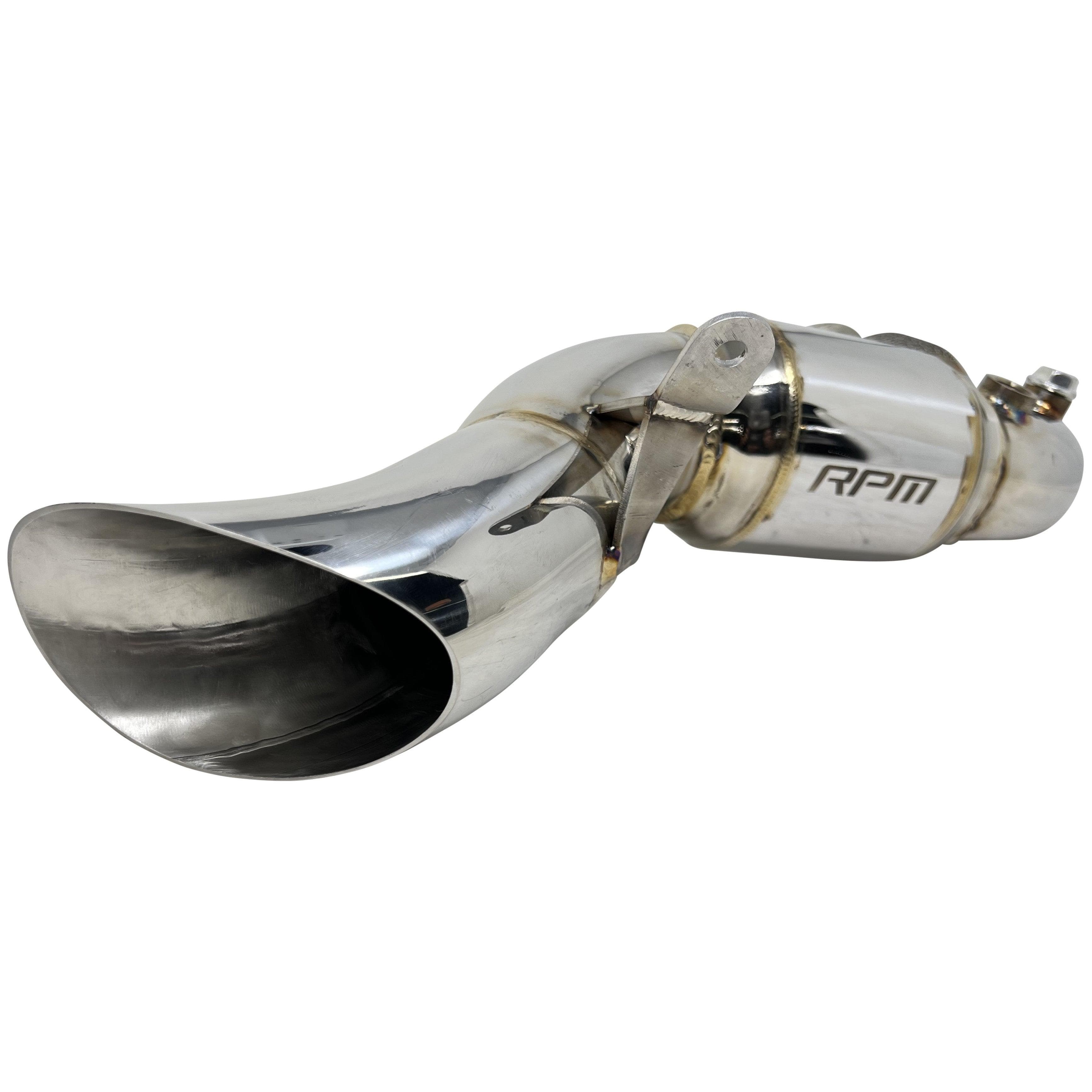 Photo of Turbo Back 3" Full Race / Drag Pipe With Muffler - Can Am X3 by RPM SXS - Premium Exhaust Systems & Components for UTVs / Side by Sides